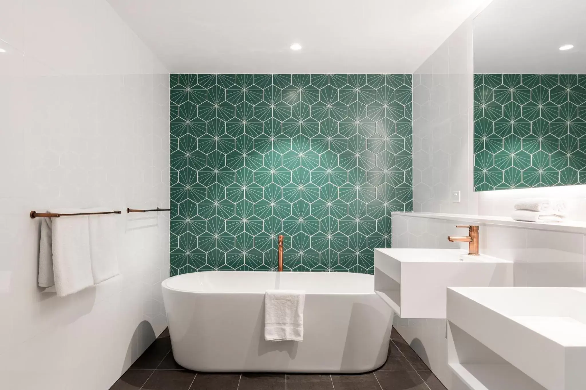 Bathroom in Citadines Connect Sydney Airport