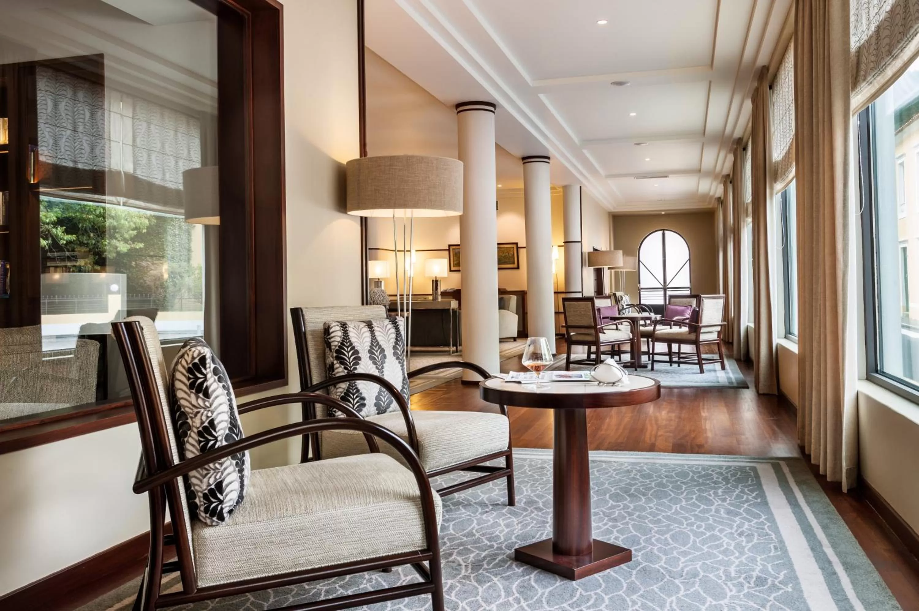 Communal lounge/ TV room in Terra Nostra Garden Hotel