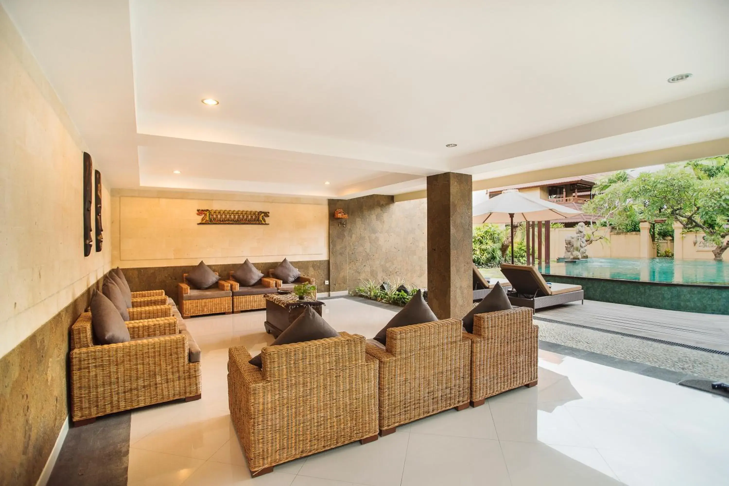 Seating Area in Sri Phala Resort & Villa