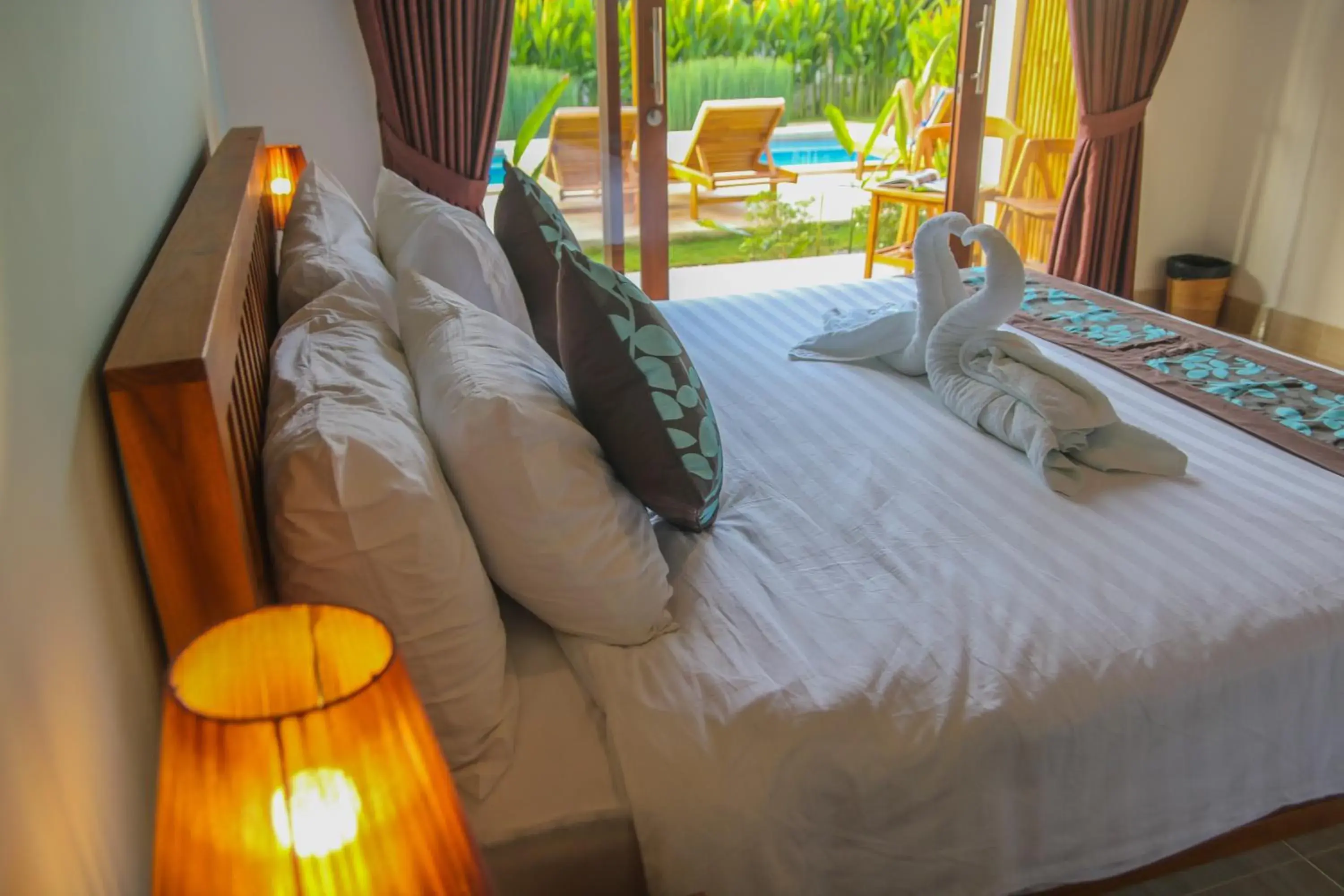 Double Room with Garden View in Cozy Cottages Lombok Double Room with Garden View in Cozy Cottages Lombok