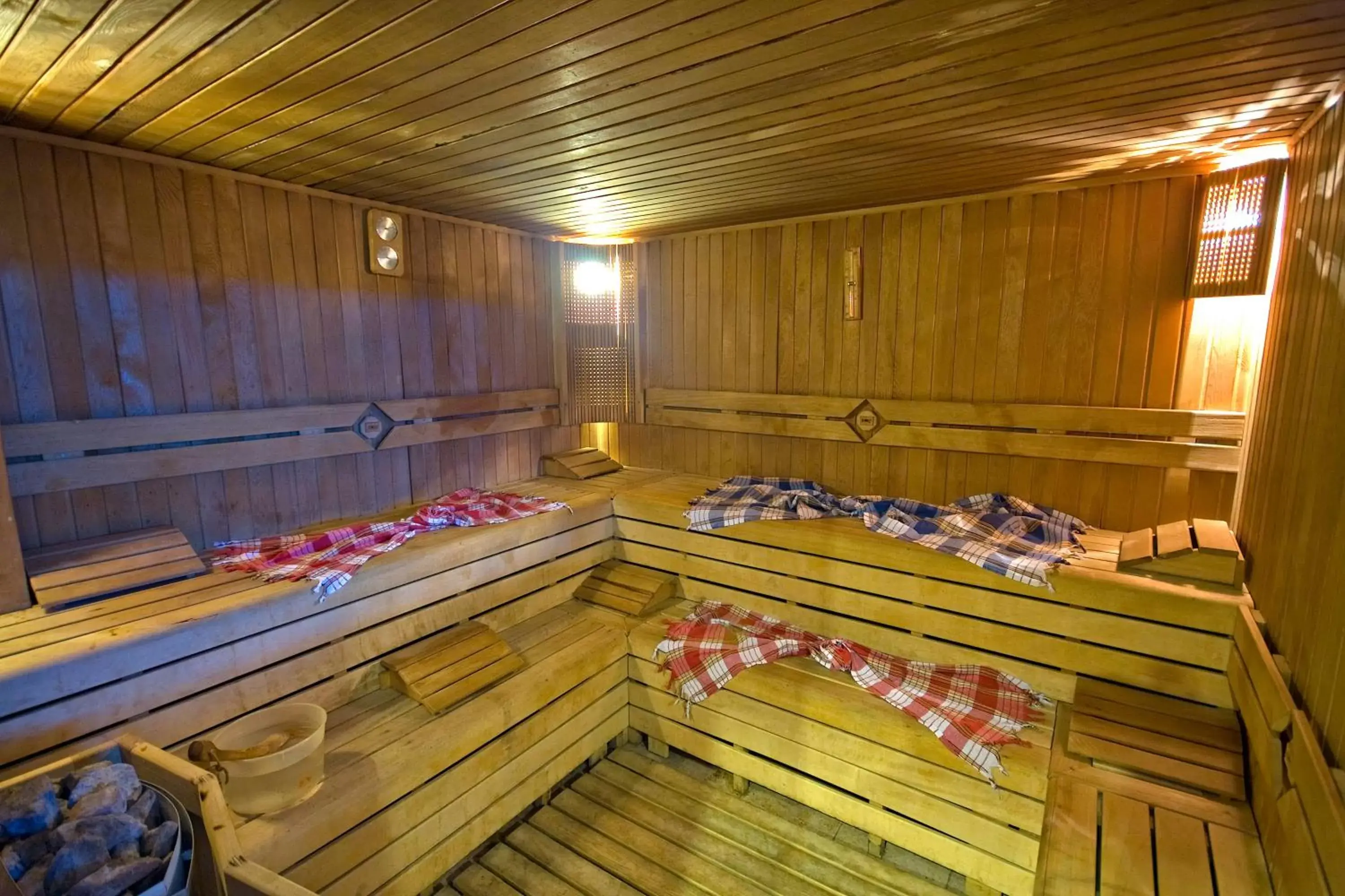 Sauna in Aspen Hotel Istanbul