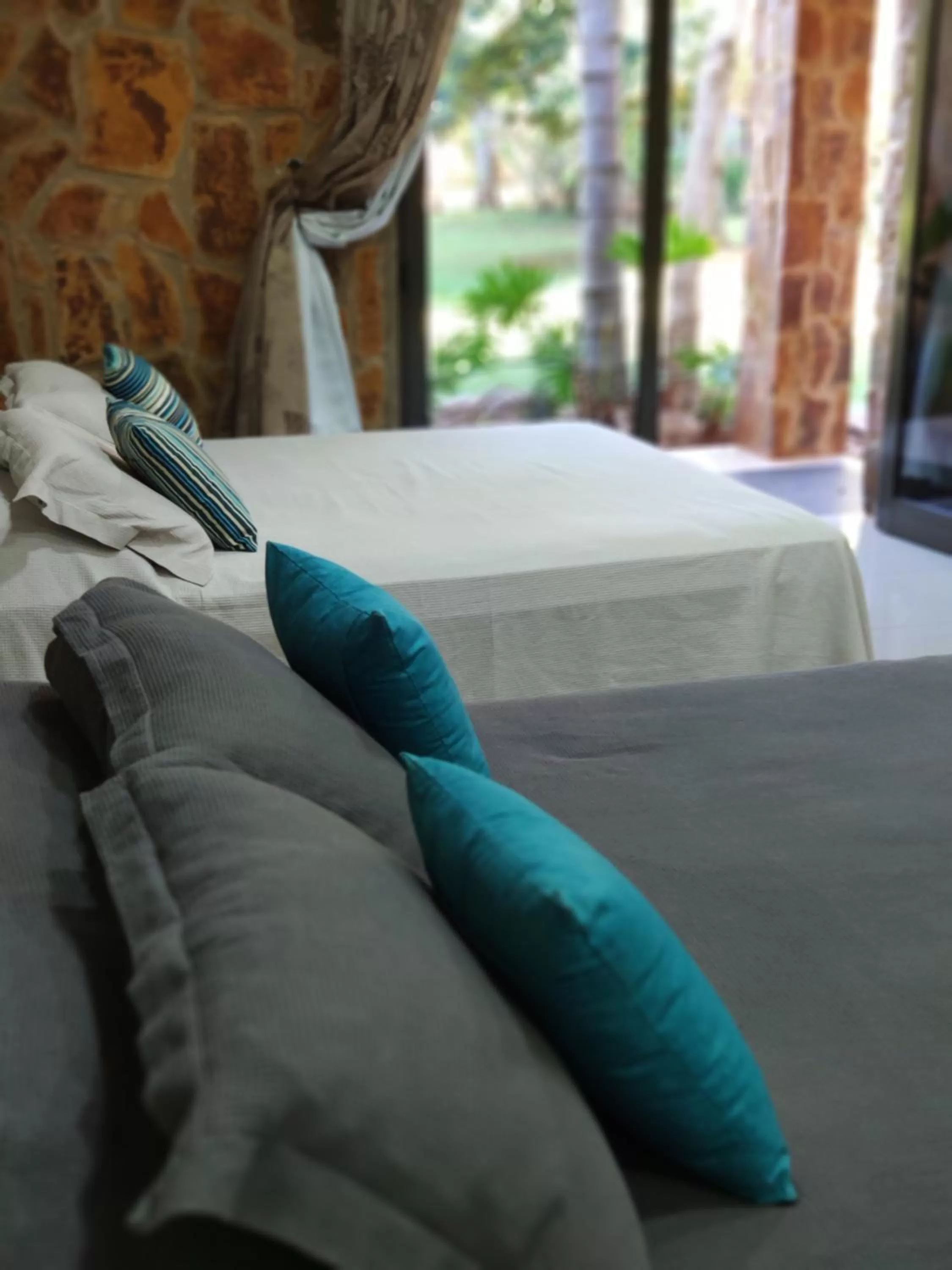 Bed in Posada 21 Oranges