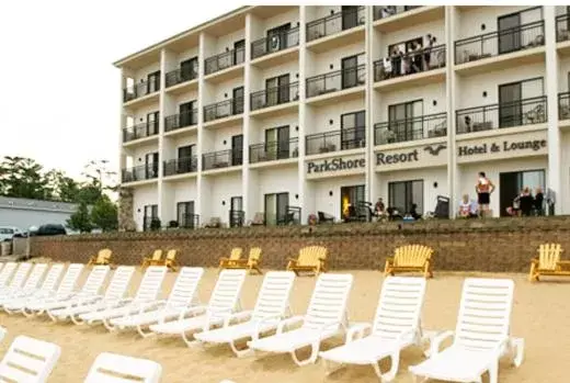 Facade/entrance in Parkshore Resort Facade/entrance in Parkshore Resort