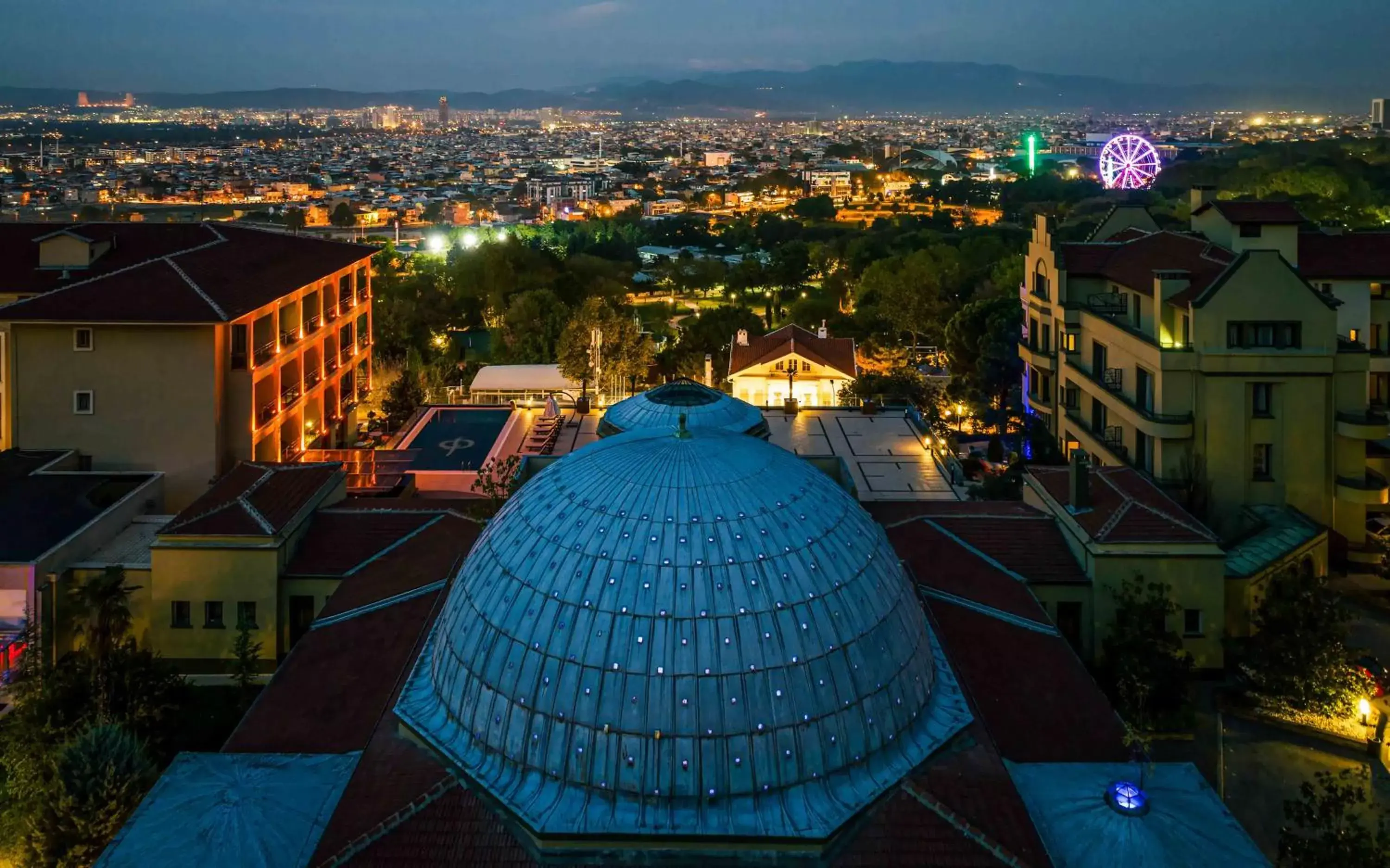 Property building, Bird's-eye View in Hotel Çelik Palas Convention Center & Thermal SPA