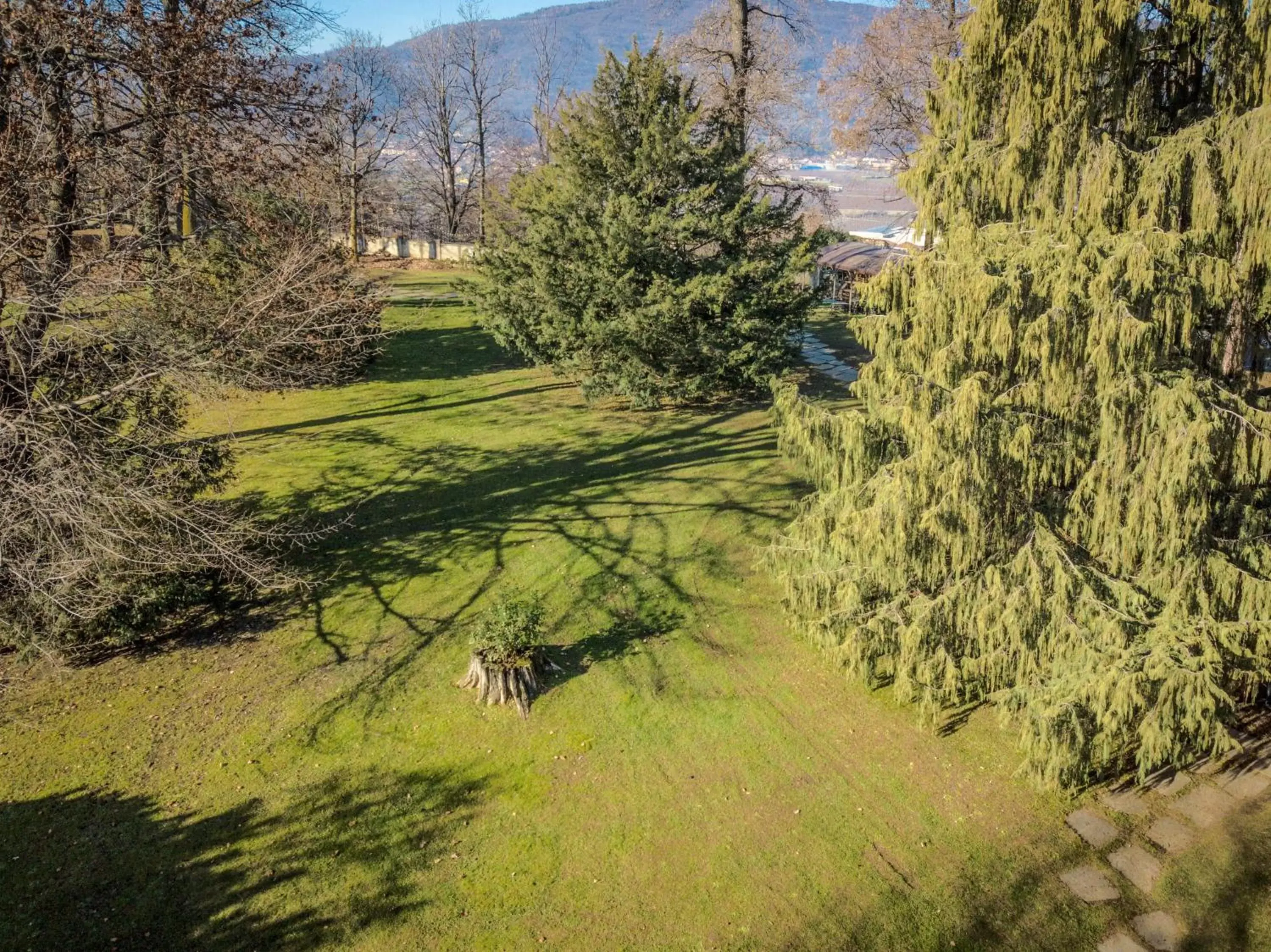 Garden in Castello Rosso