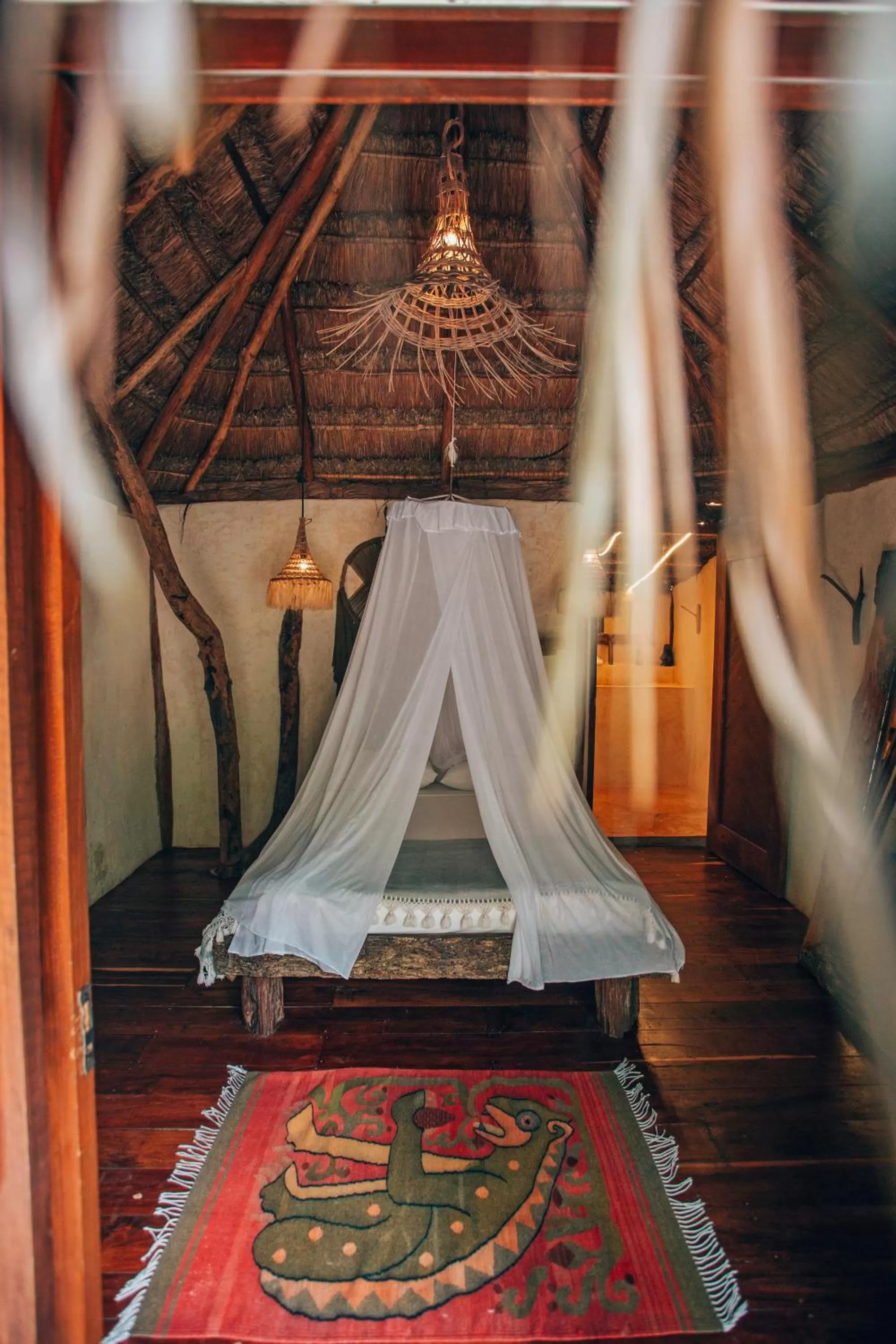 Bedroom, Bed in Ikal Tulum Hotel
