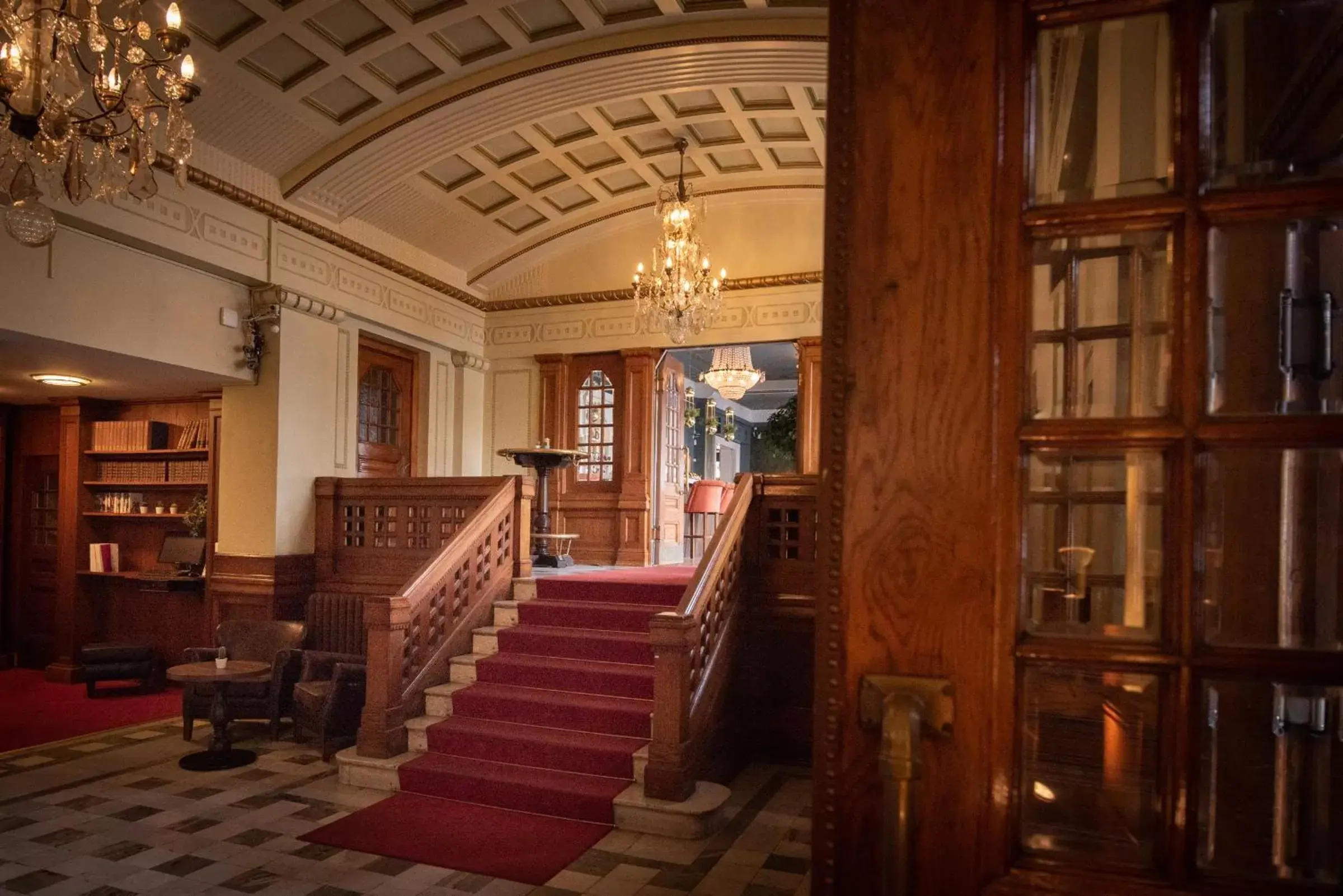 Lobby or reception in Stadshotellet Kristianstad