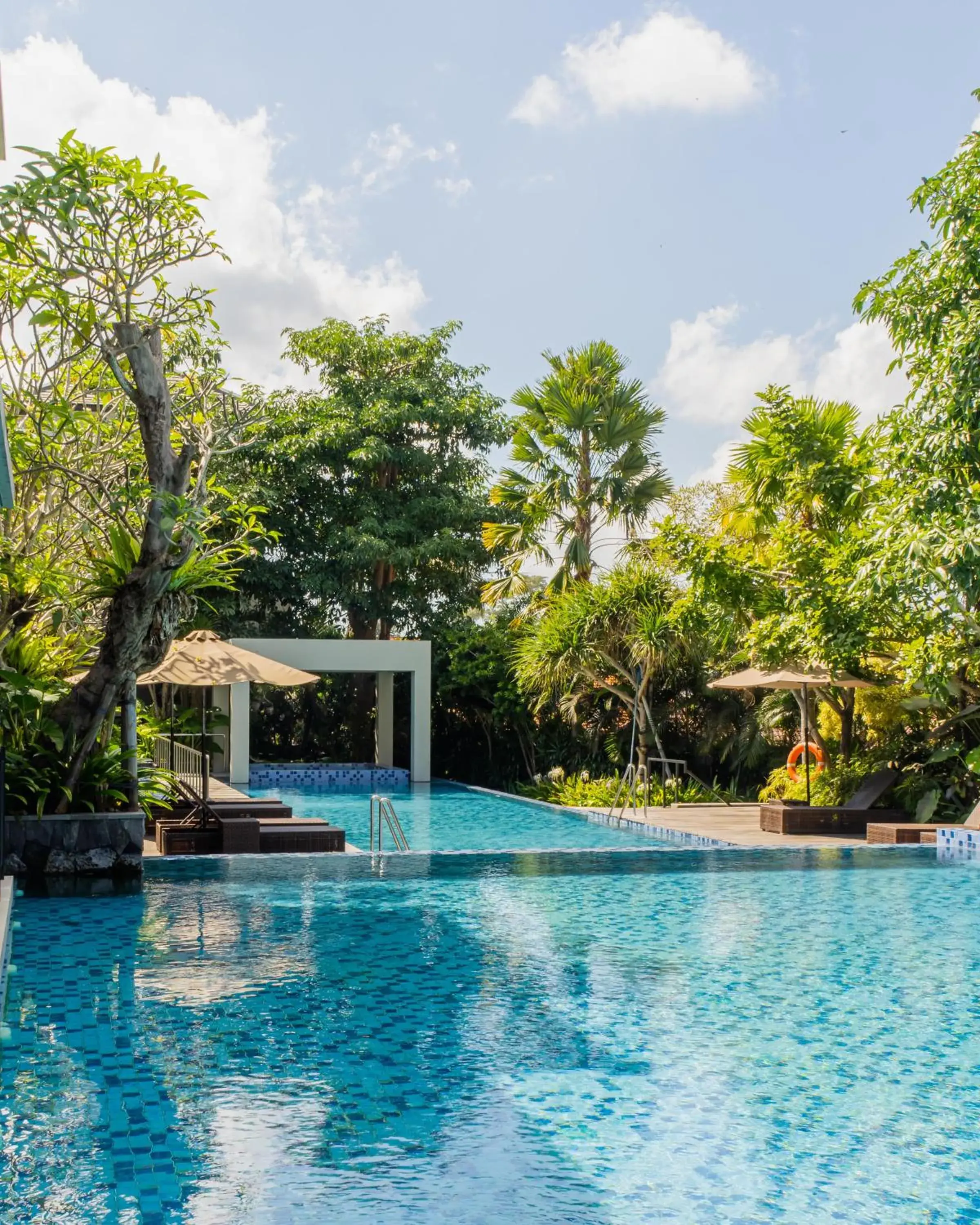Garden, Swimming Pool in Royal Kamuela Villas & Suites at Monkey Forest Ubud