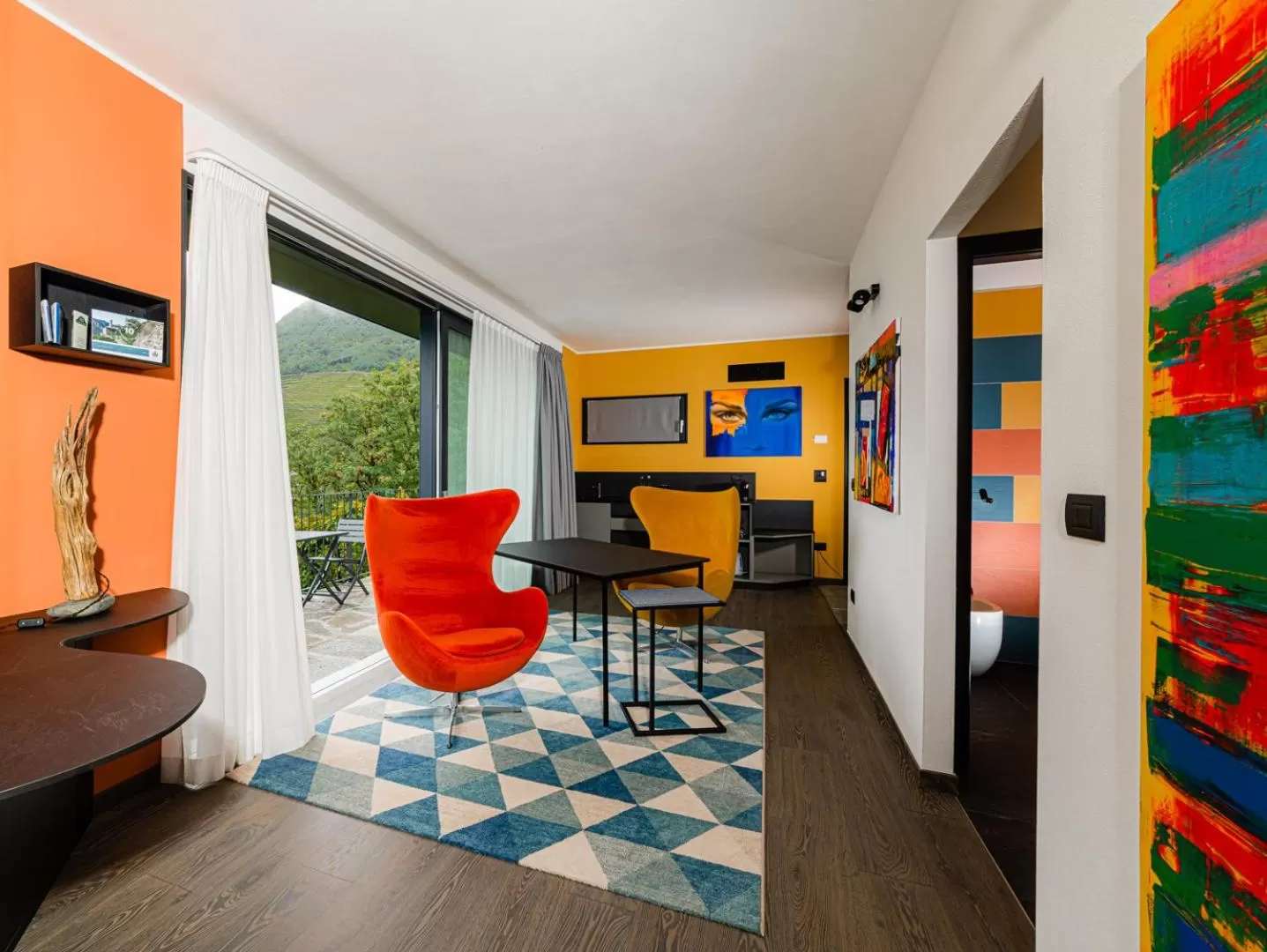 TV and multimedia in Cà Rossa #panoramic suite