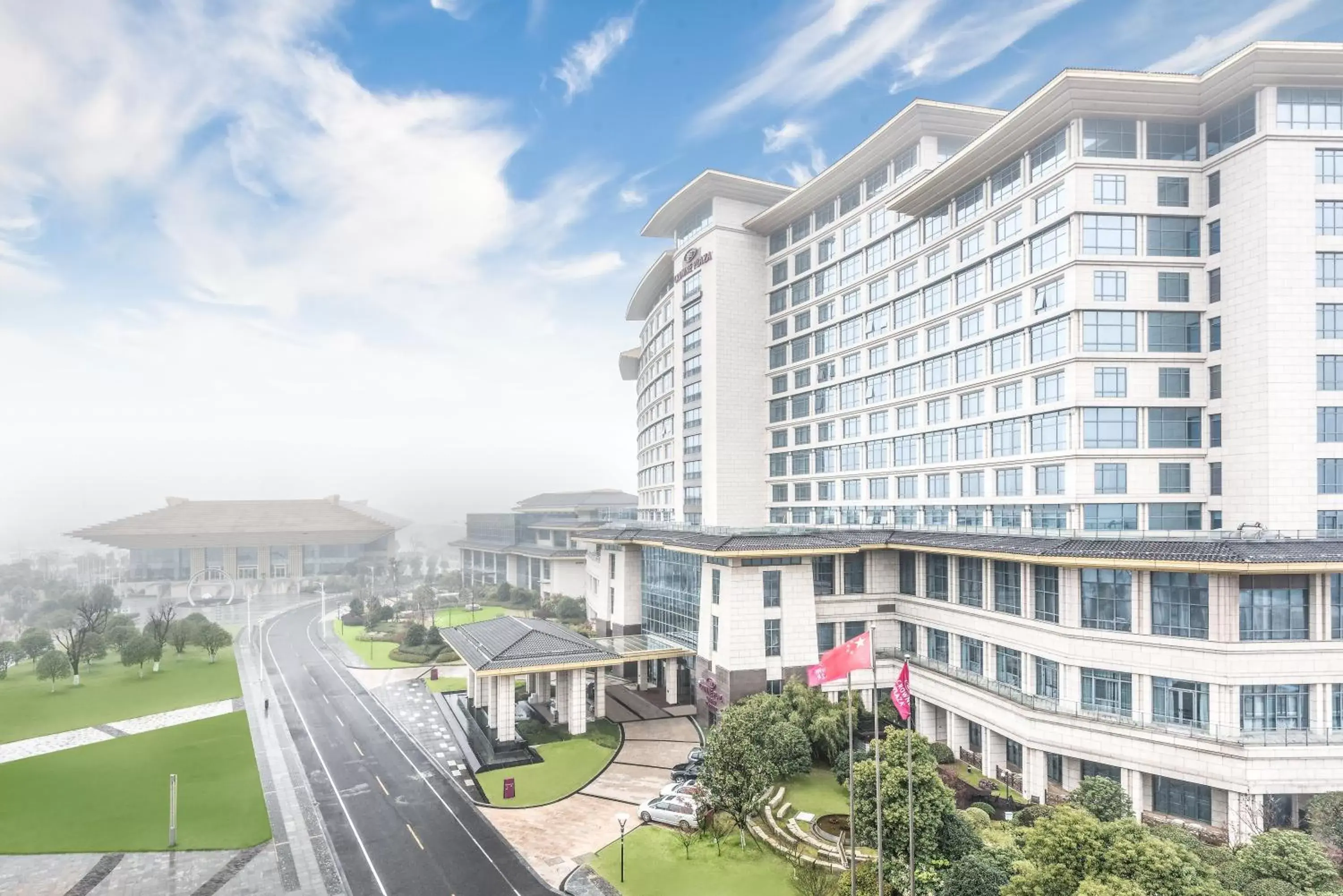 Property building in Crowne Plaza Yangzhou, an IHG Hotel