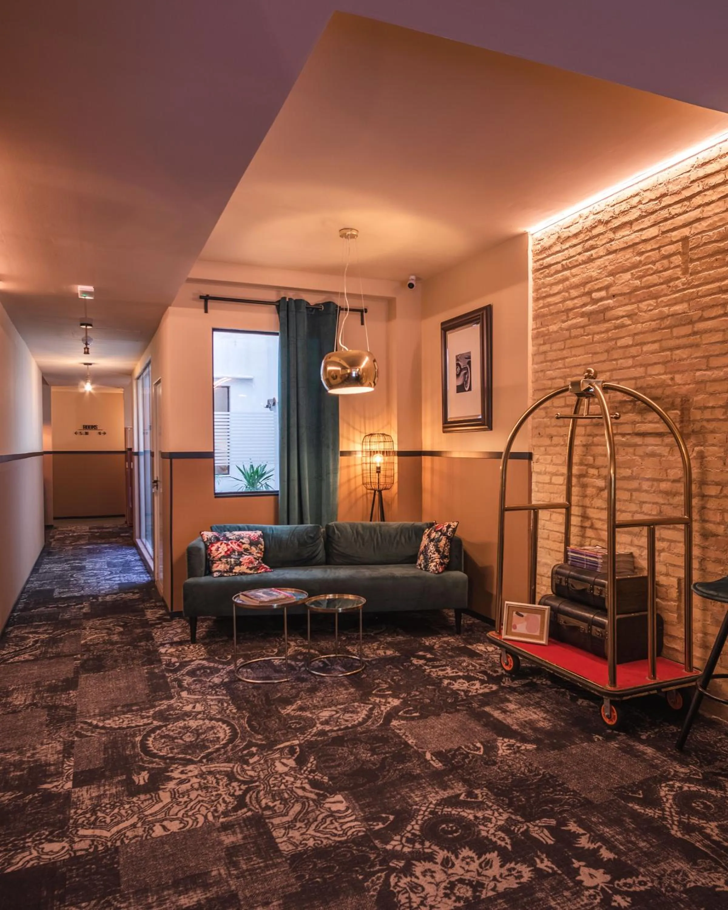 Living room in Hografic Hotel