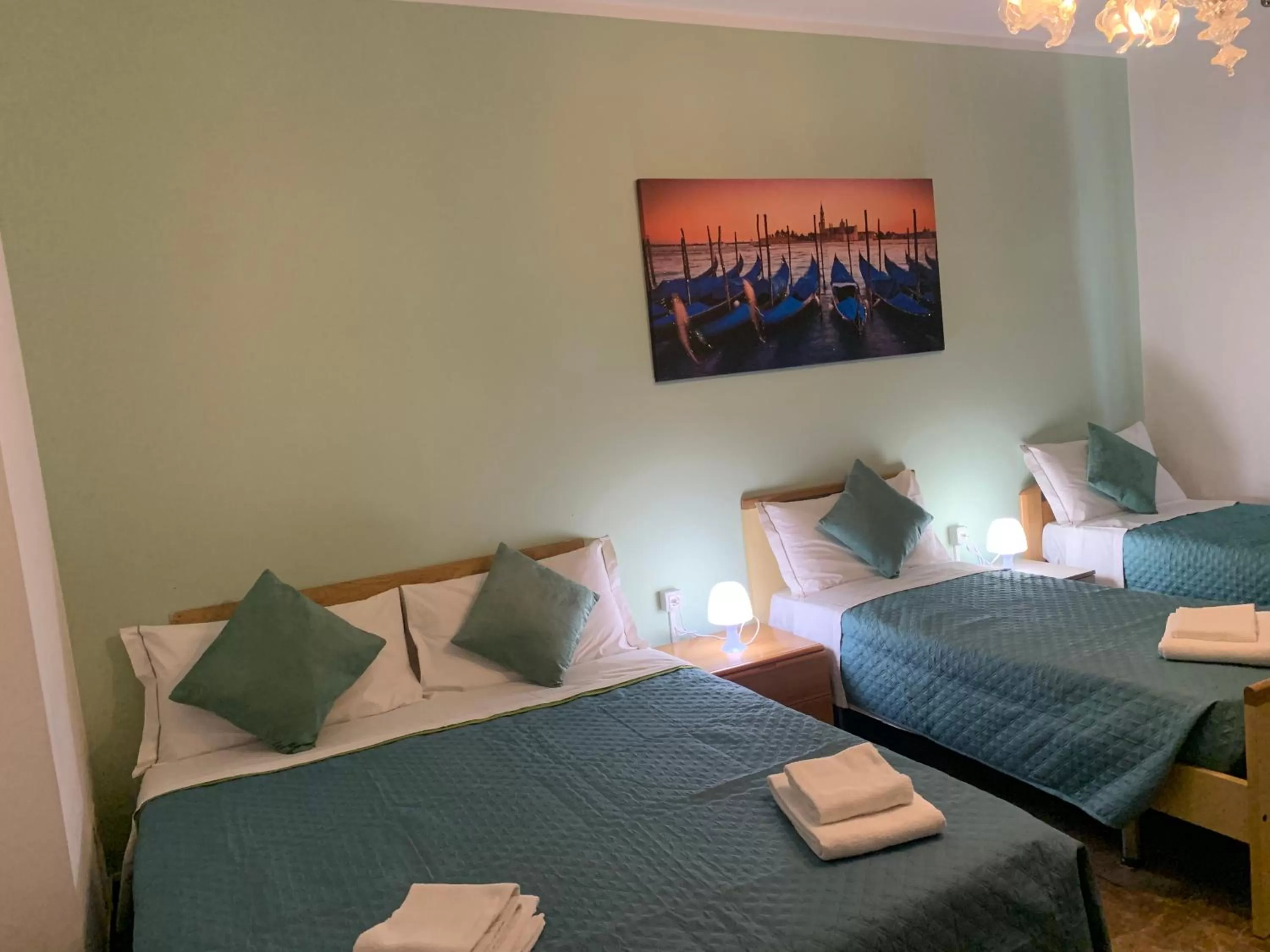 Bed in VENICE NIGHT APPARTMENT