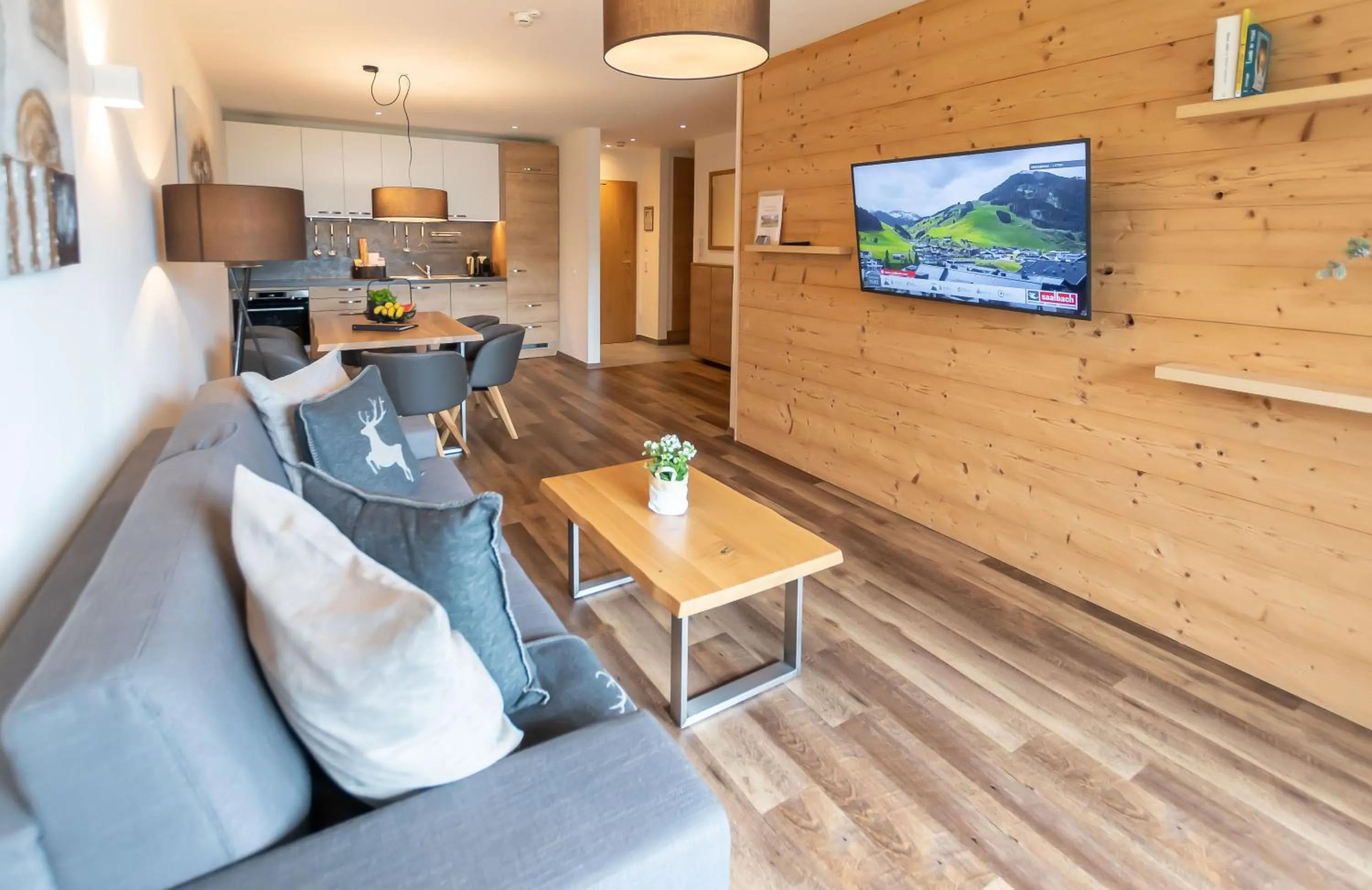 Living room, Seating Area in Schönblick Residence - Absolut Alpine Apartments