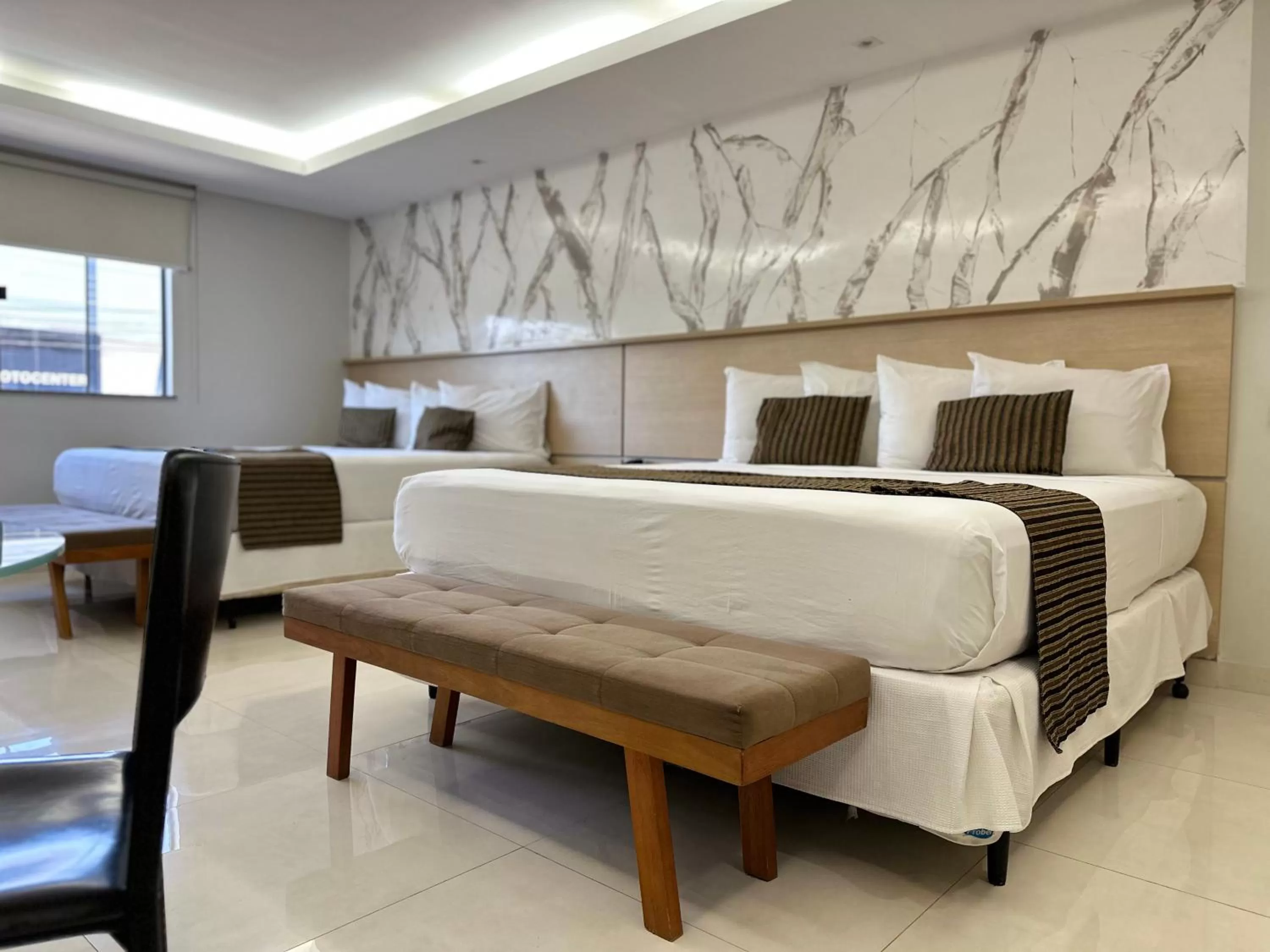 Bed in Atrium Confort Hotels