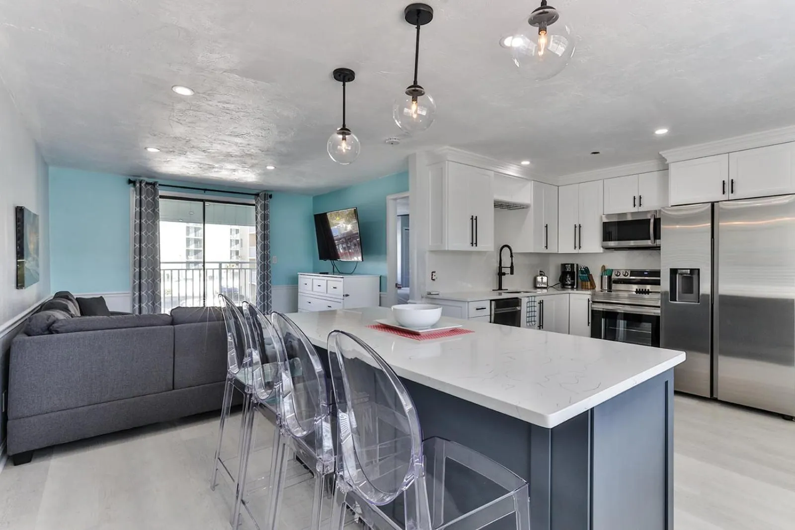 Dining area in Coastal Waters