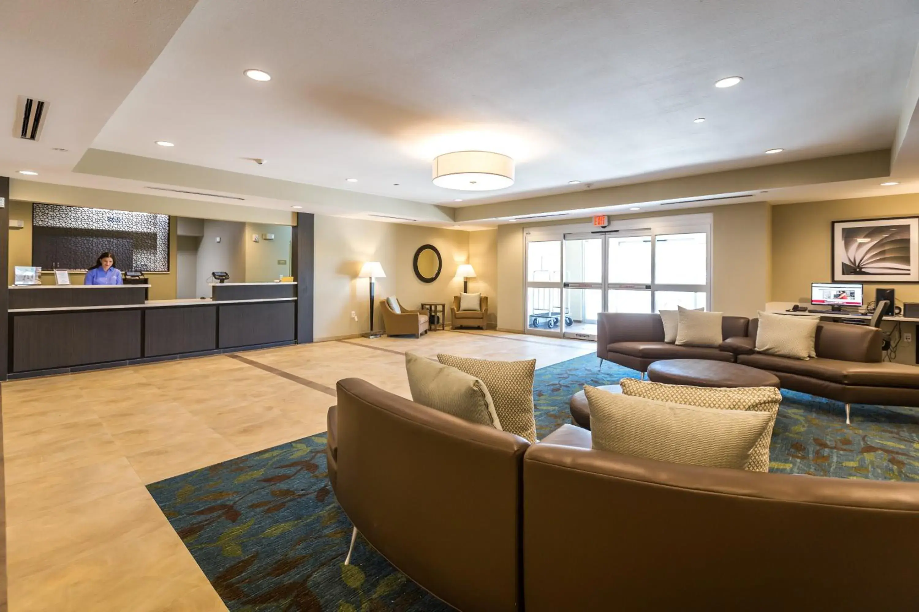 Lobby or reception, Lobby/Reception in Candlewood Suites - Buda - Austin SW, an IHG Hotel