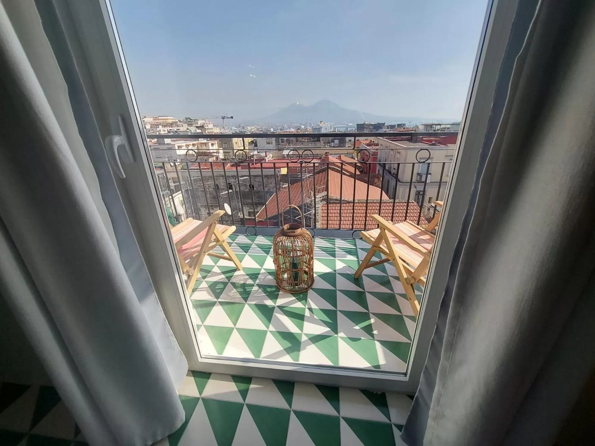 Balcony/Terrace in B&B Toledo Panoramic Rooftop with terrace