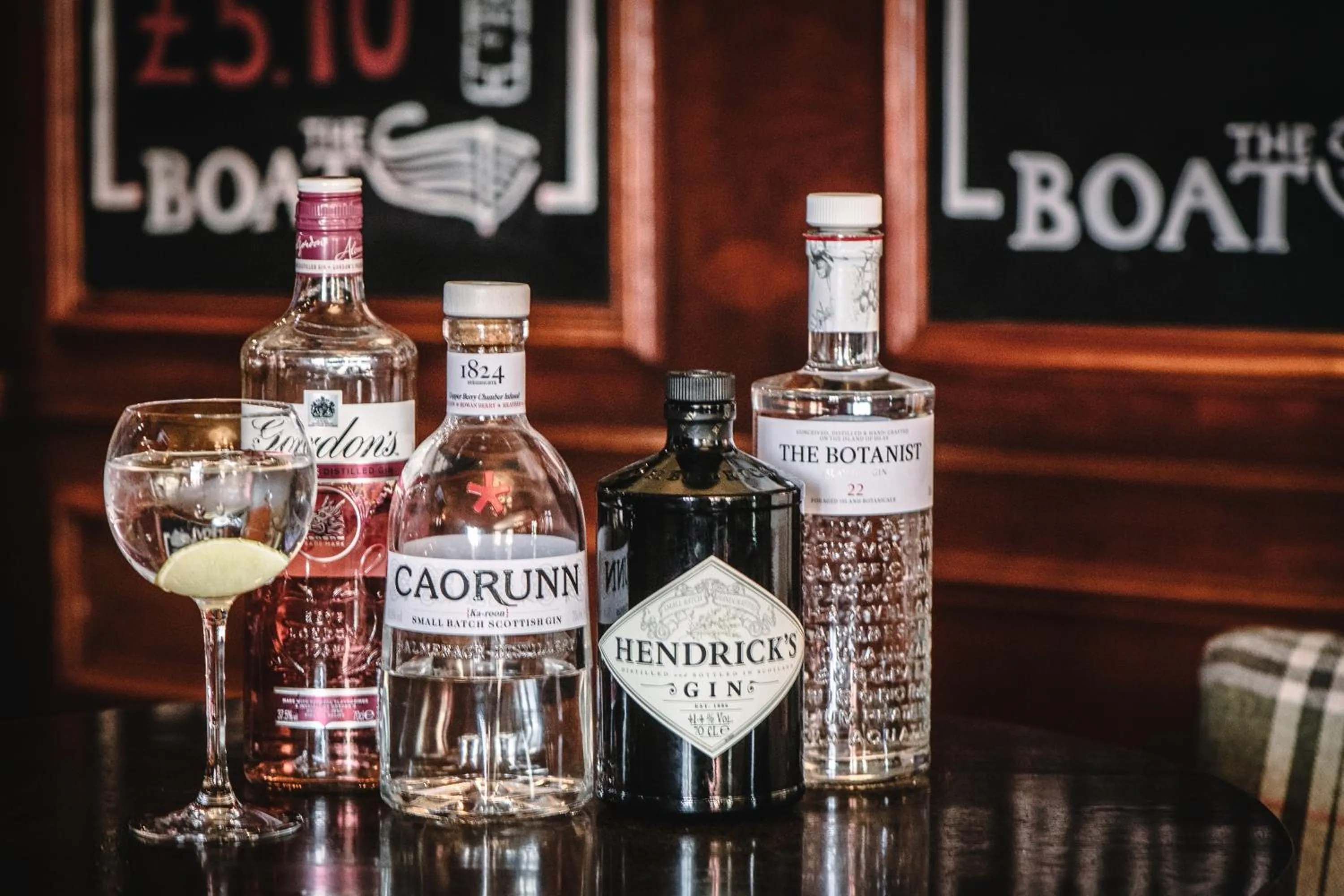 Alcoholic drinks in Boat Country Inn and Restaurant