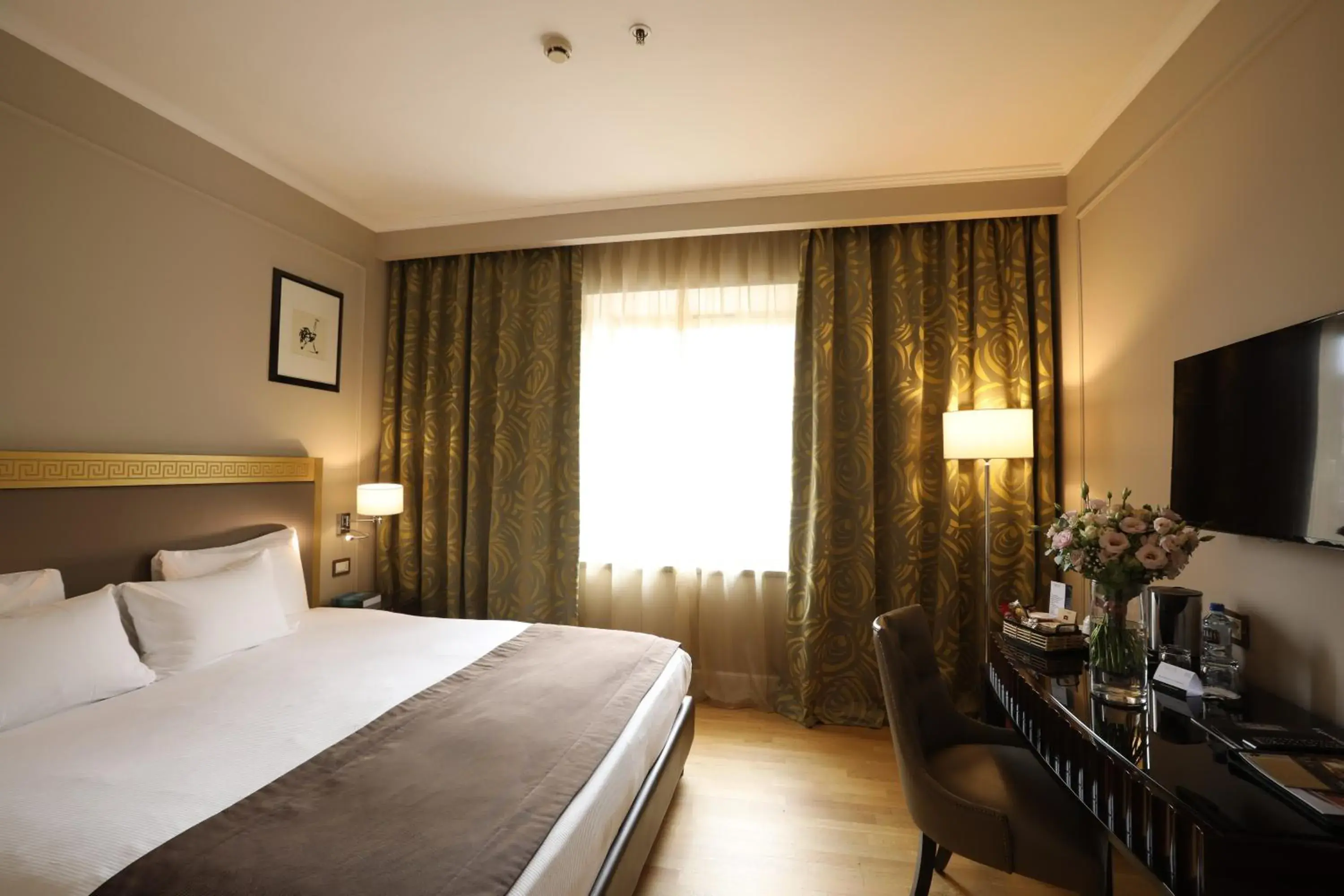 Bed in Grand Hotel Yerevan - Small Luxury Hotels of the World