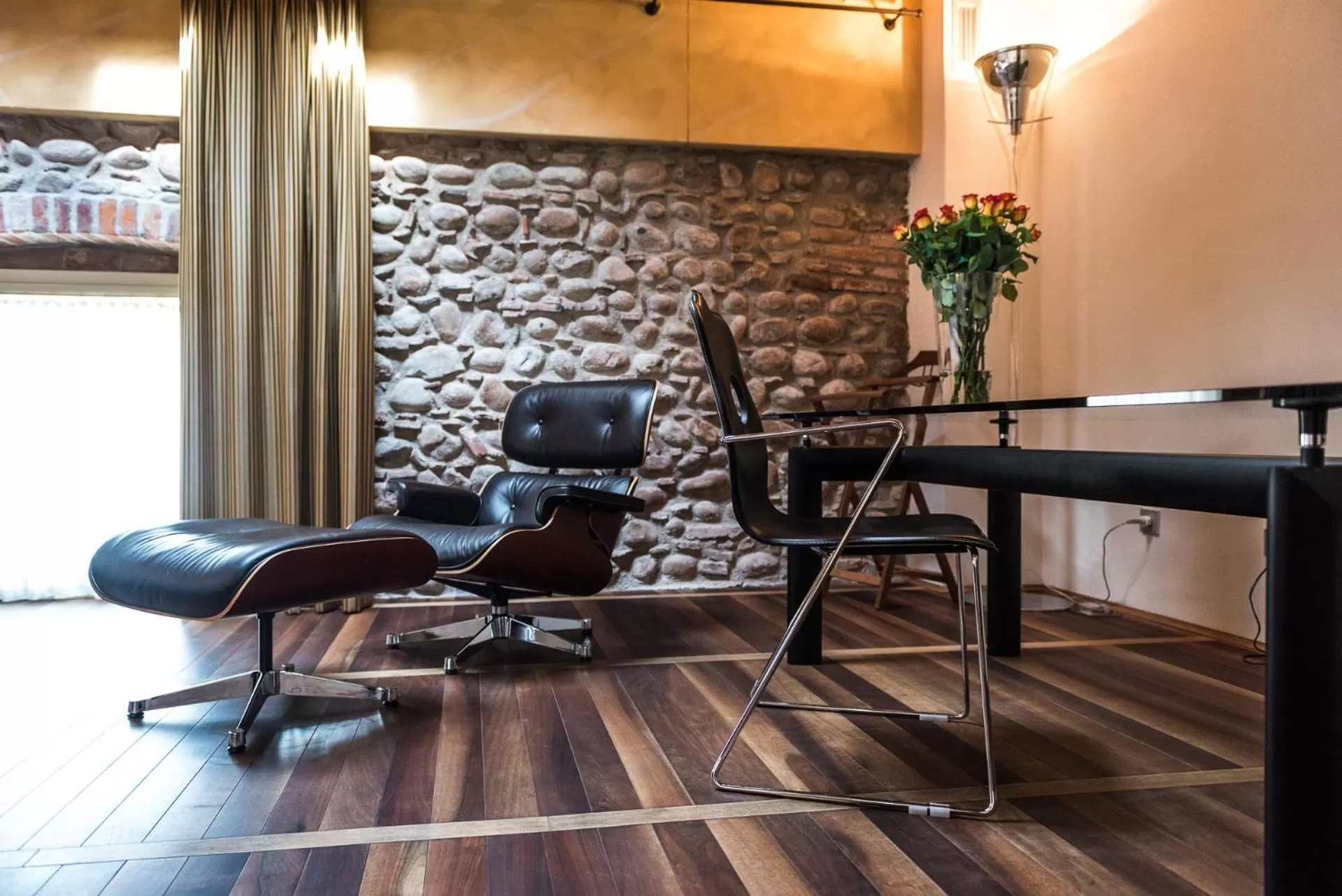 Seating area in Hotel Veronesi La Torre