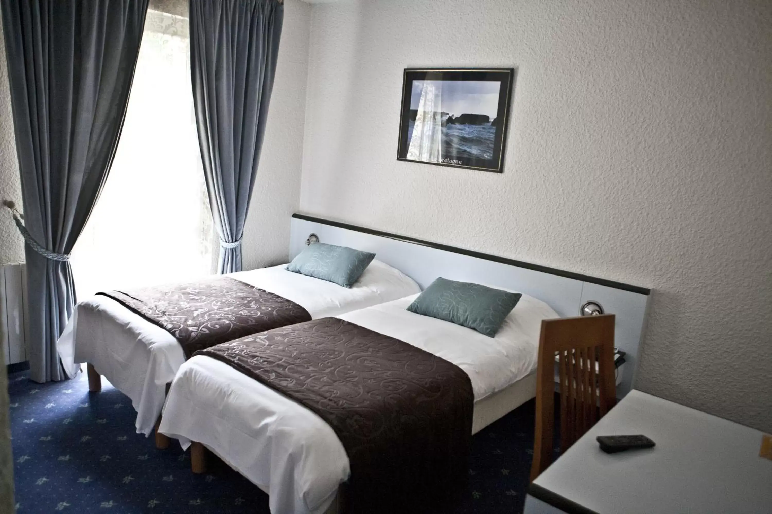 Bed in Hotel Le Branhoc - Brit Hotel Auray
