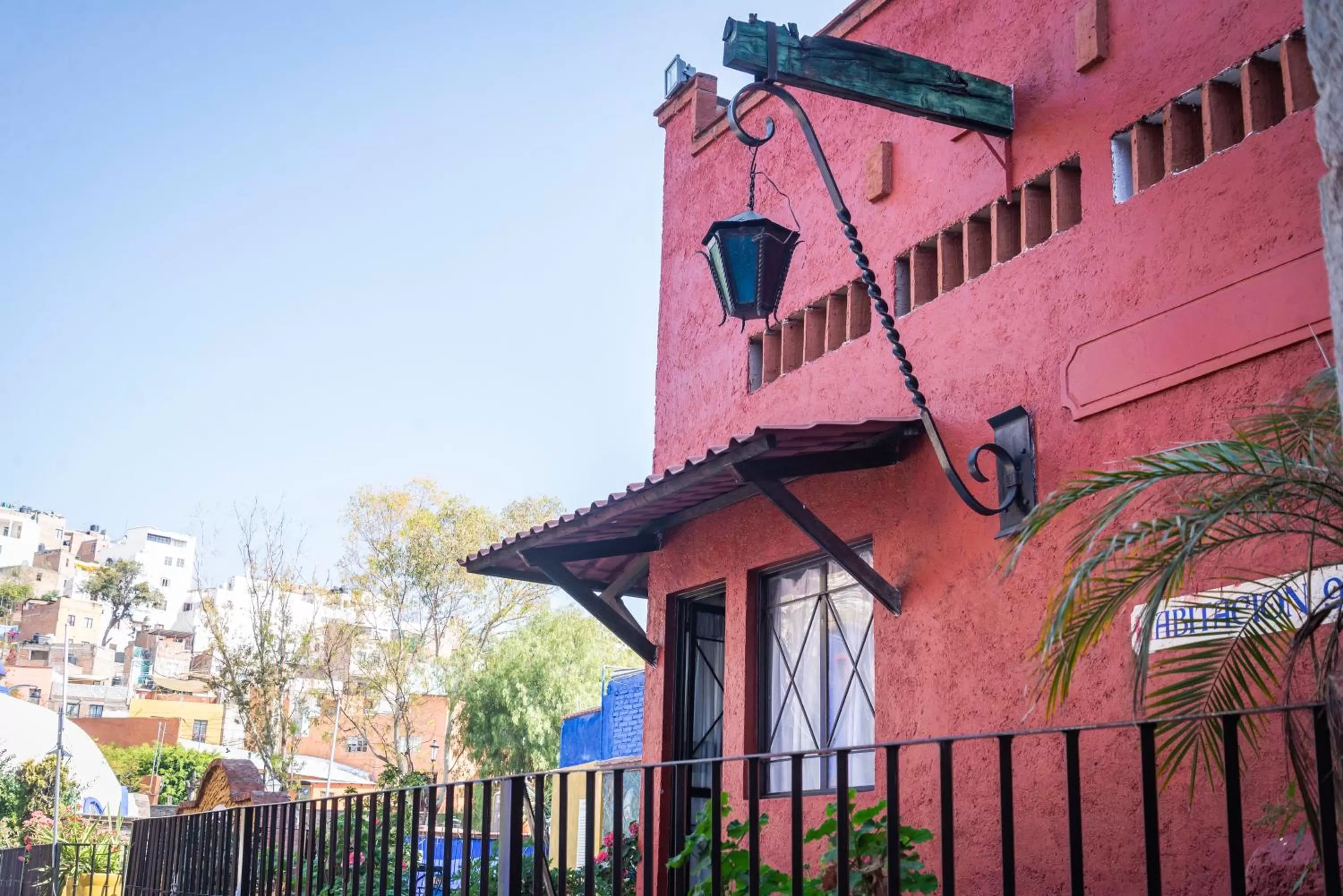 Property building in Hotel Hacienda de Cobos