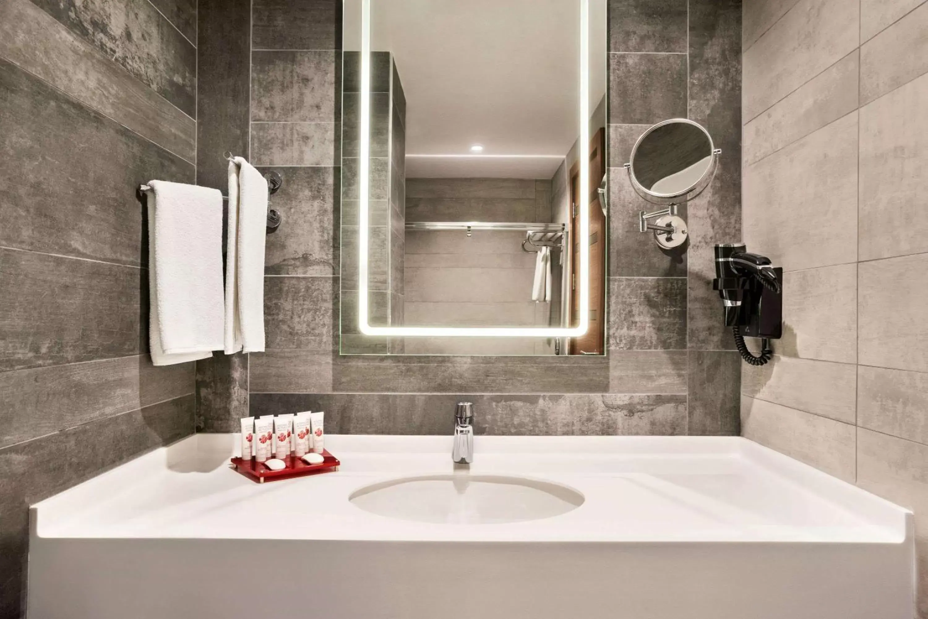 Bathroom in Ramada by Wyndham Istanbul Alibeykoy