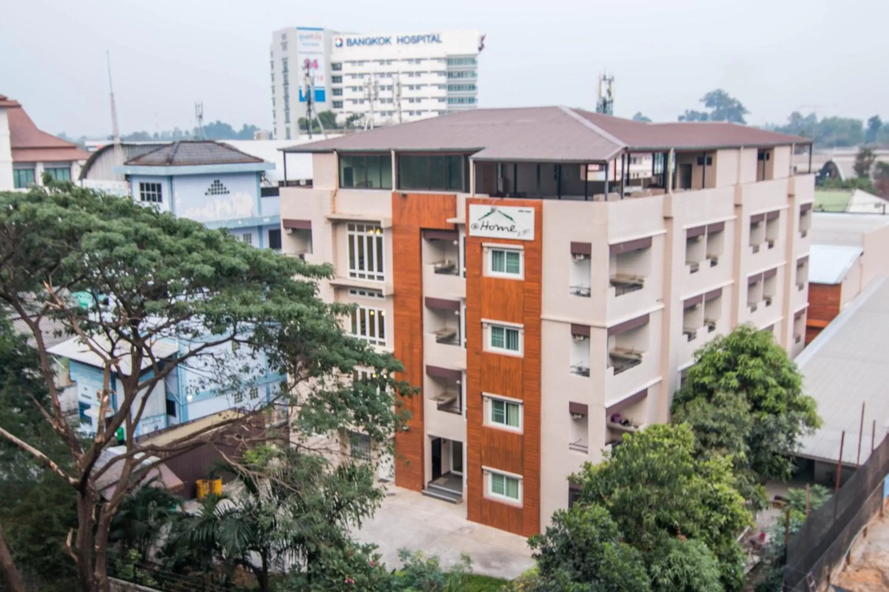 Bird's eye view, Property Building in At Home at Udon