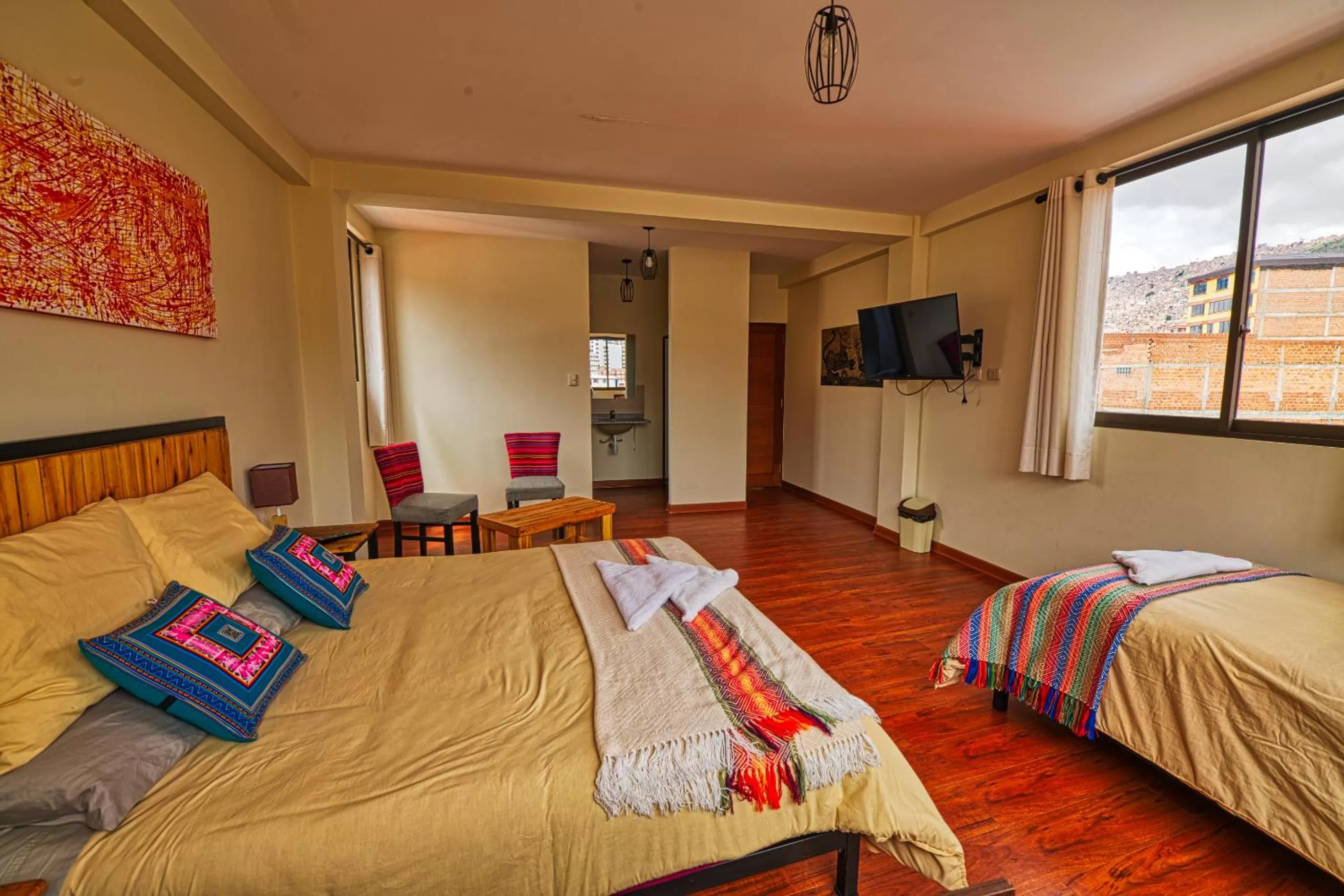 Photo of the whole room, Bed in ISKAY BOUTIQUE HOSTEL