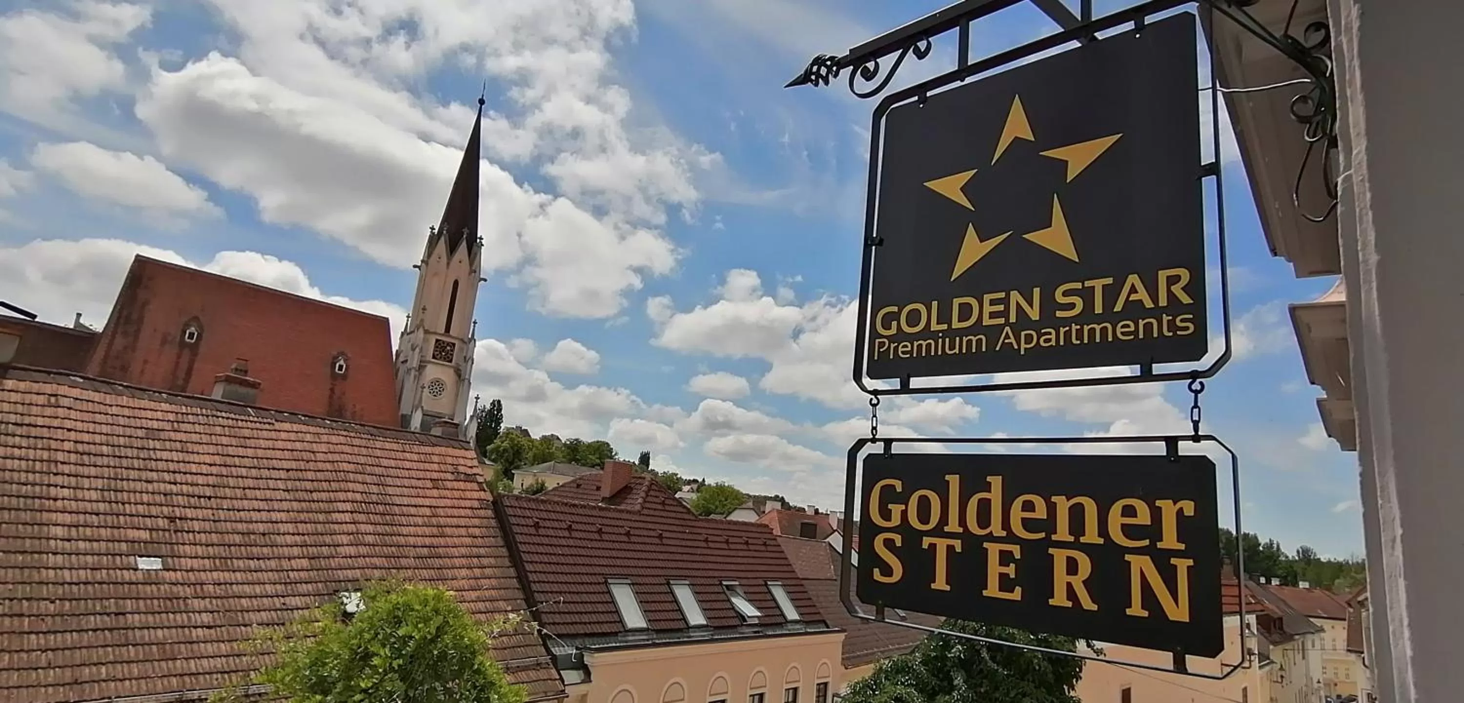 Property logo or sign in GOLDEN STAR - Premium Apartments