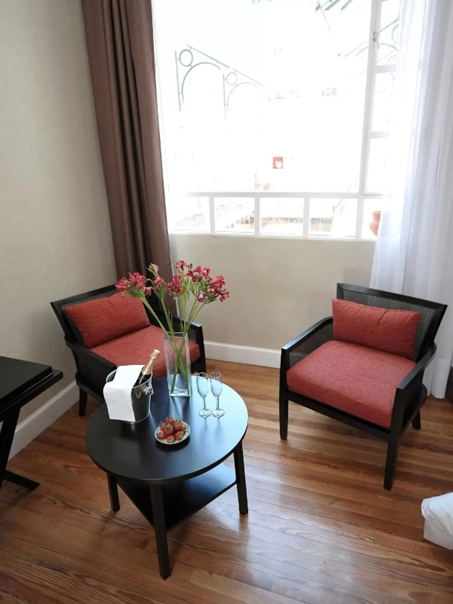 Seating Area in Patios de San Telmo