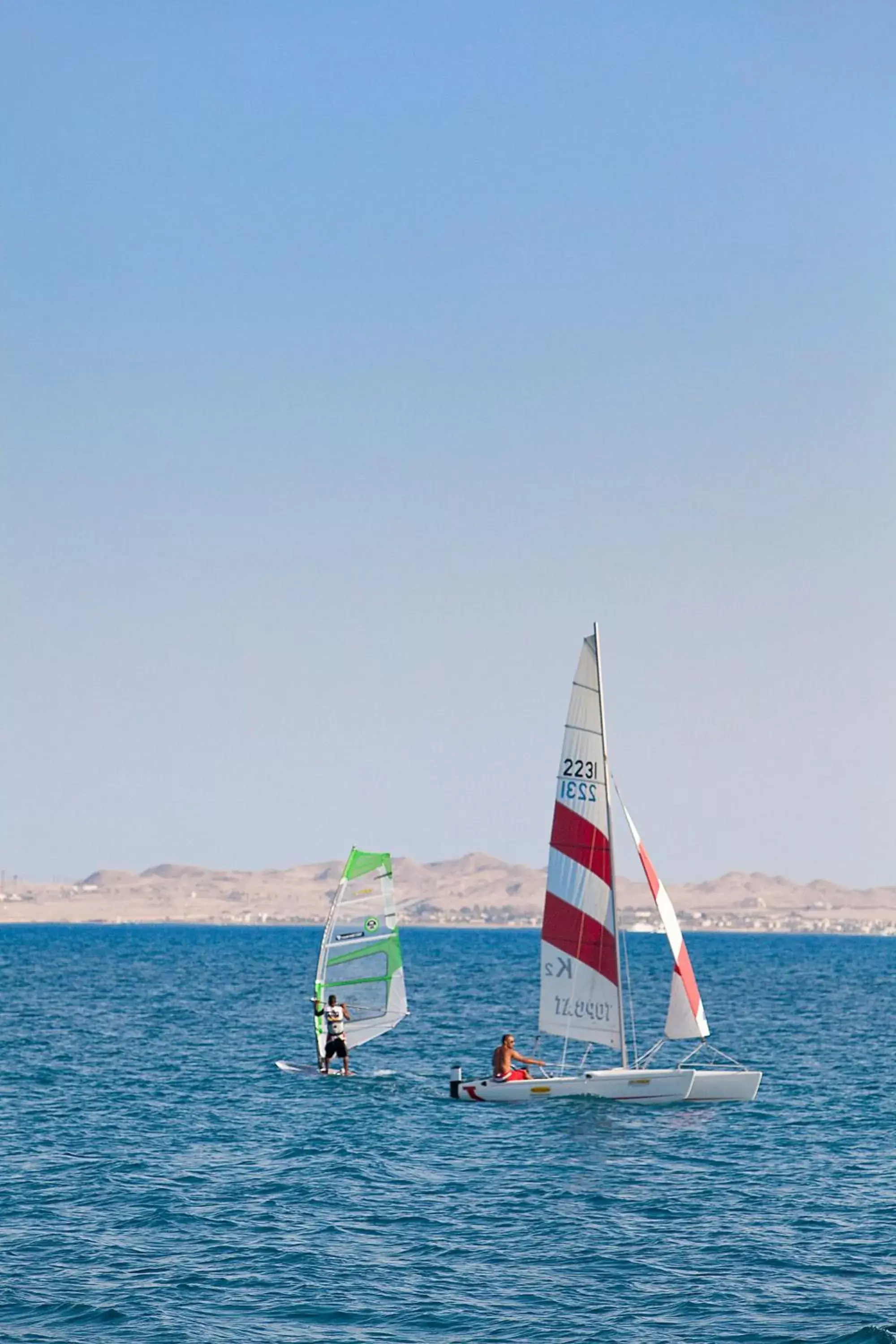 Windsurfing in Mercure Hurghada Hotel