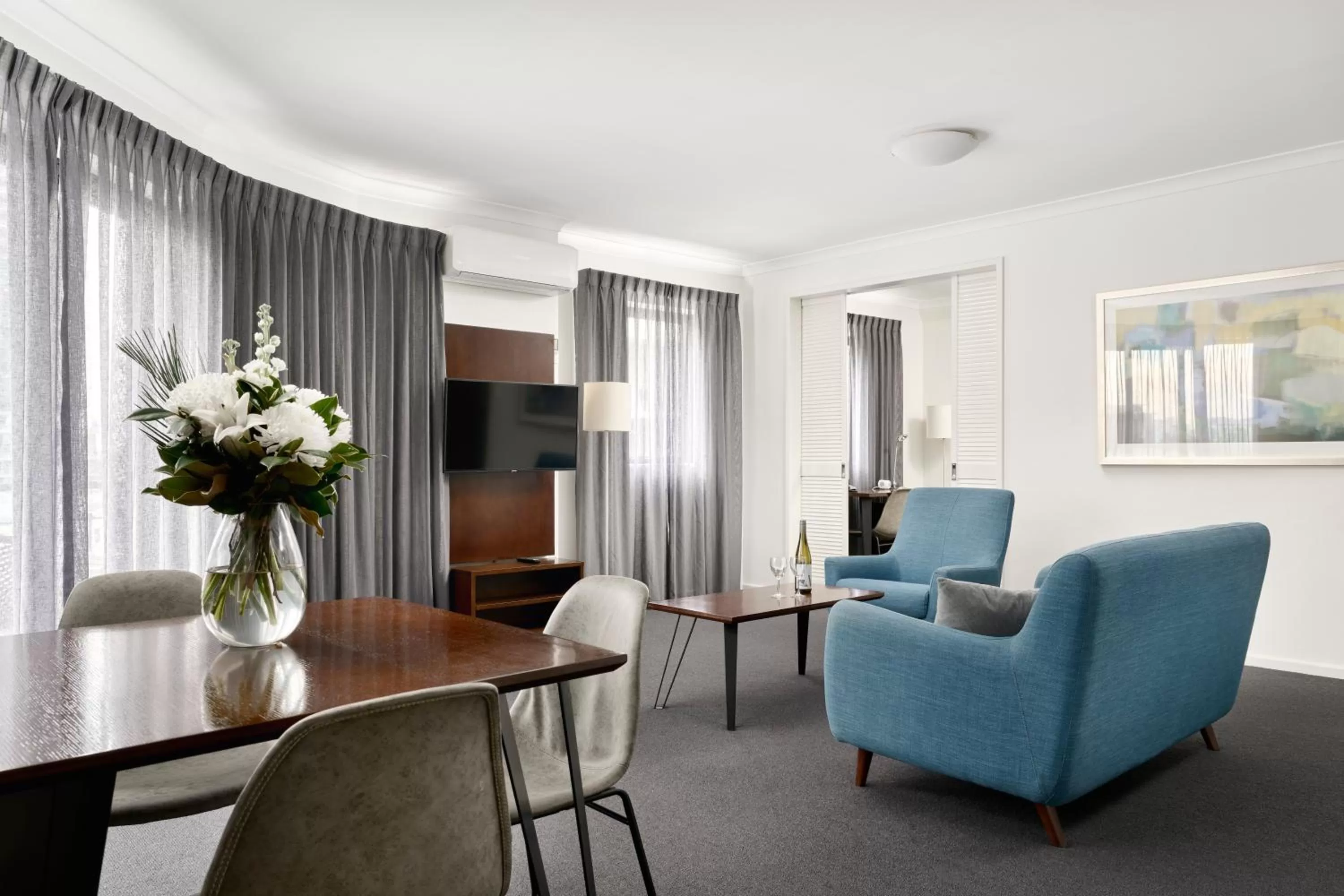 Living room in Quest West End