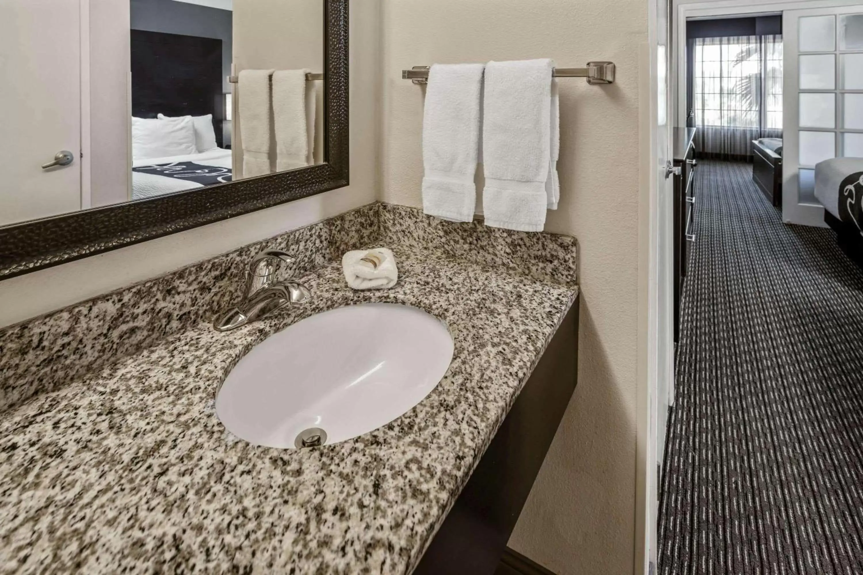 Bathroom in La Quinta by Wyndham Anaheim