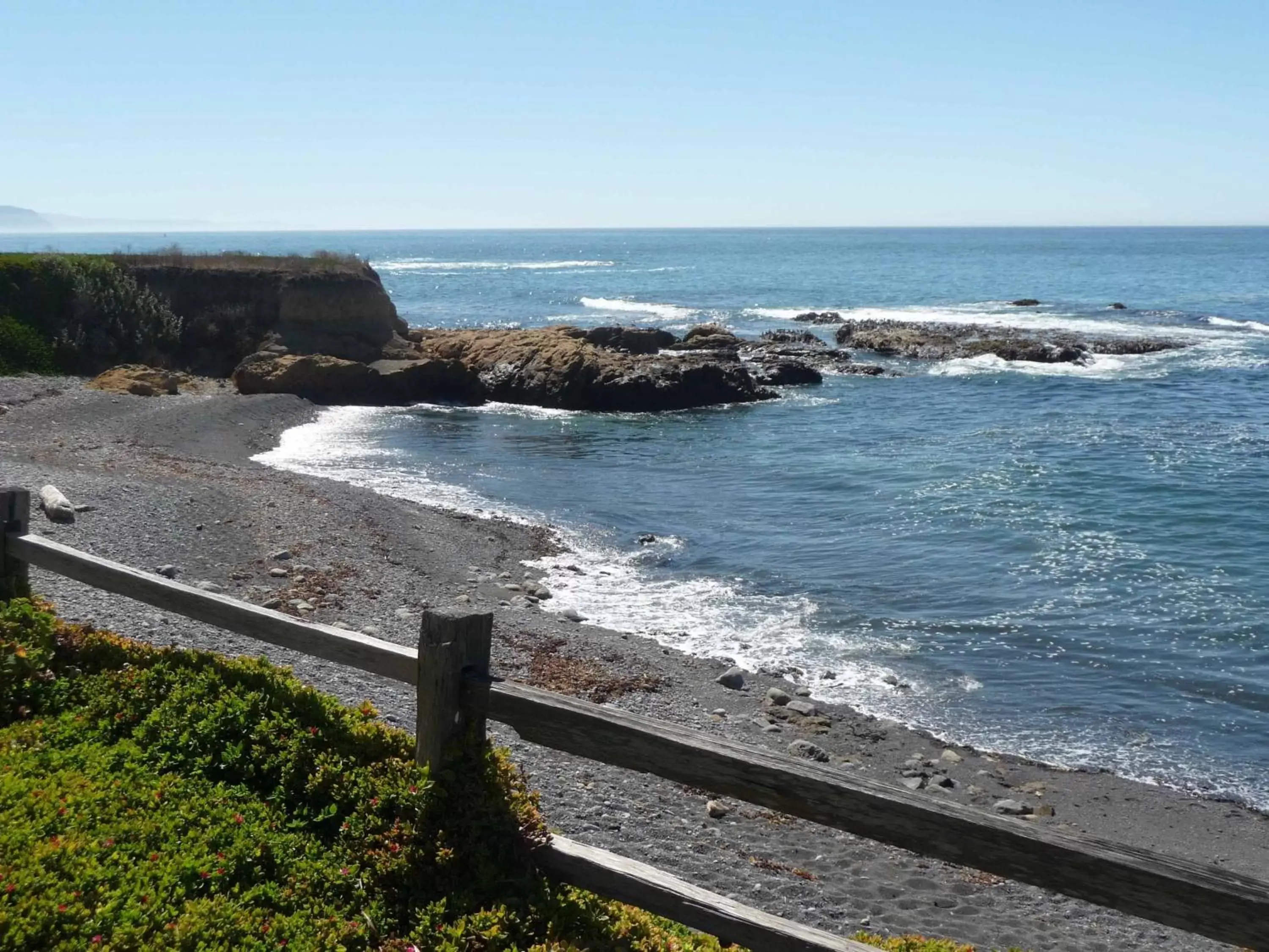 Beach in The Oceanfront Inn