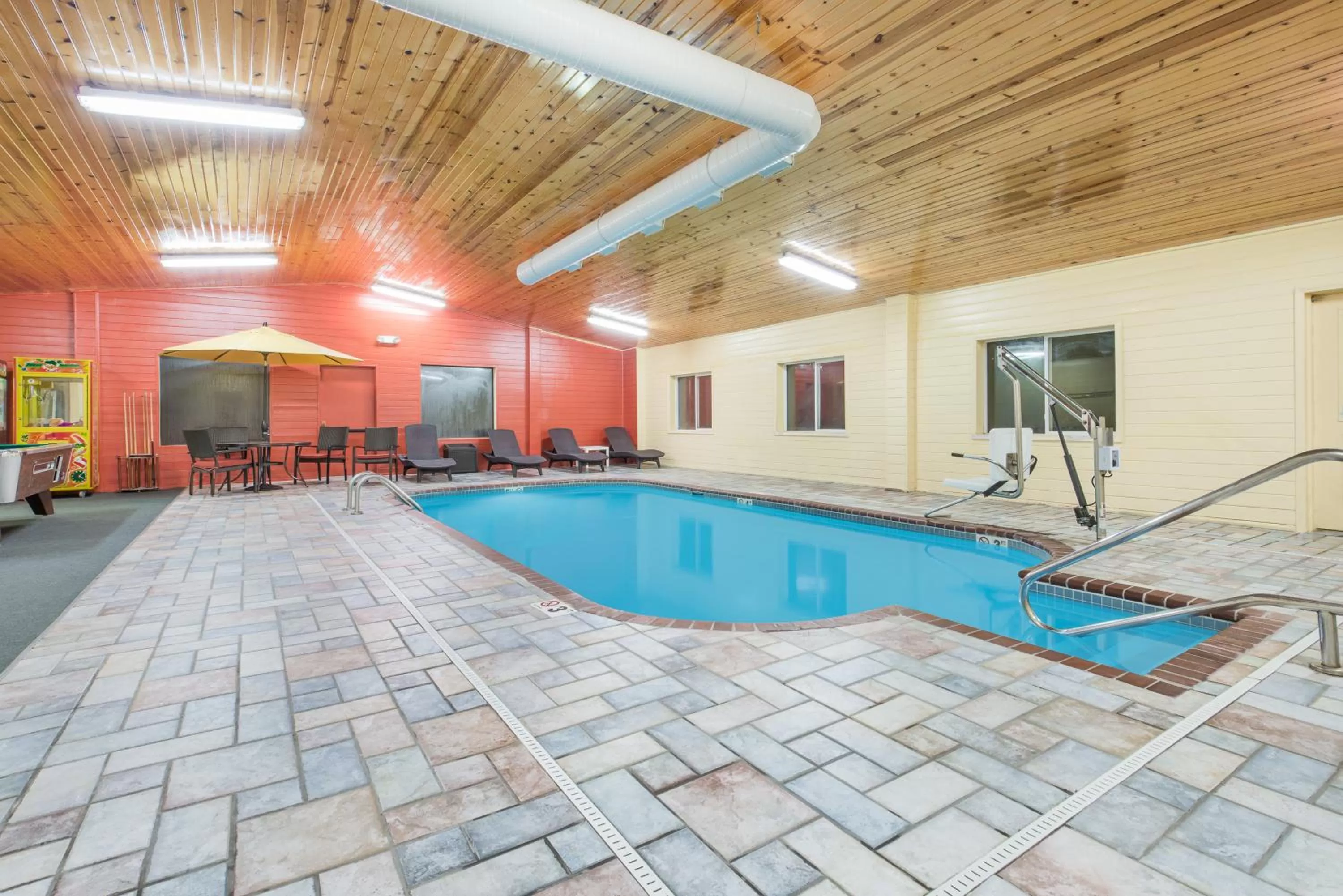 Swimming pool in Super 8 by Wyndham Webster City IA