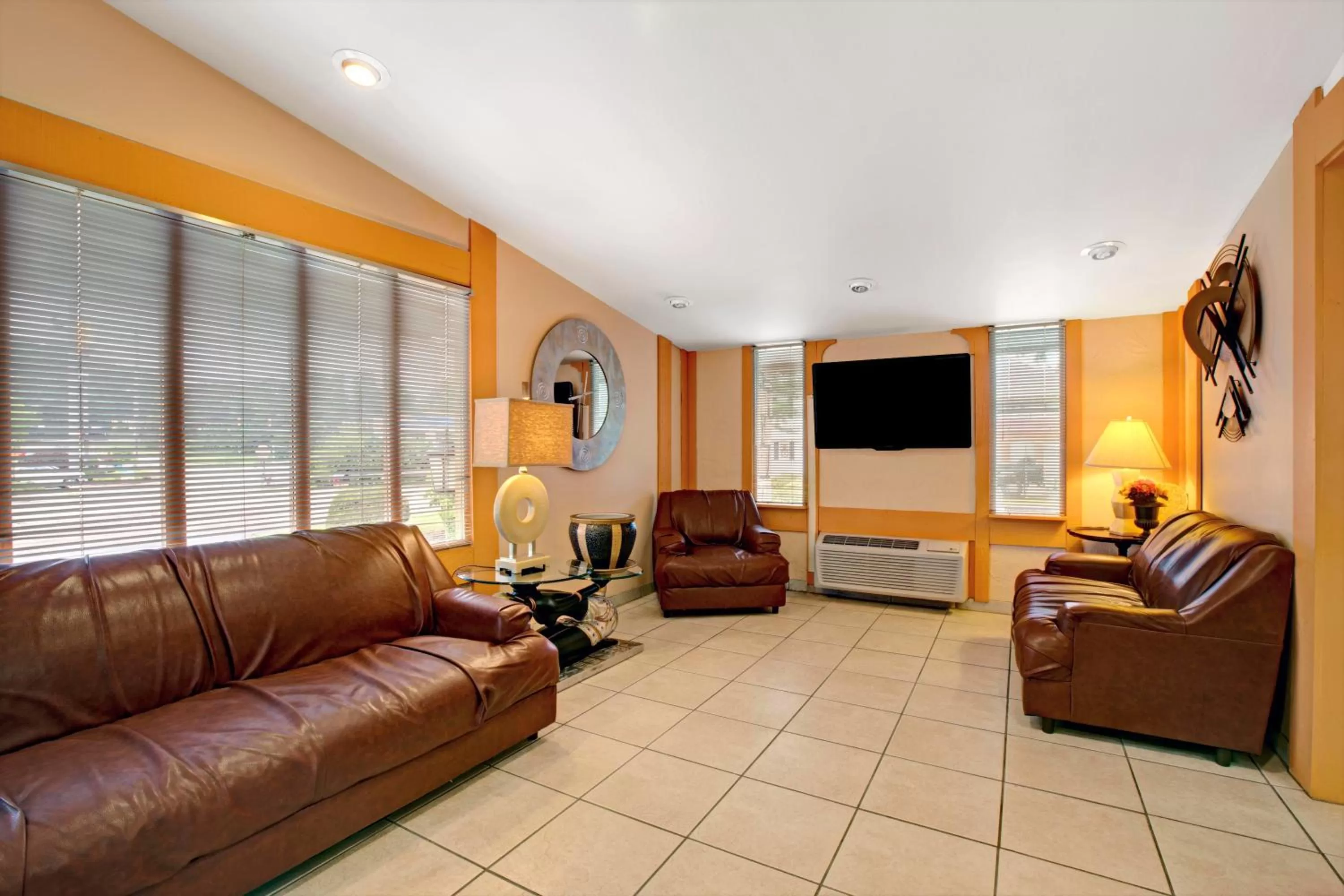 Lobby or reception in Knights Inn Greensburg