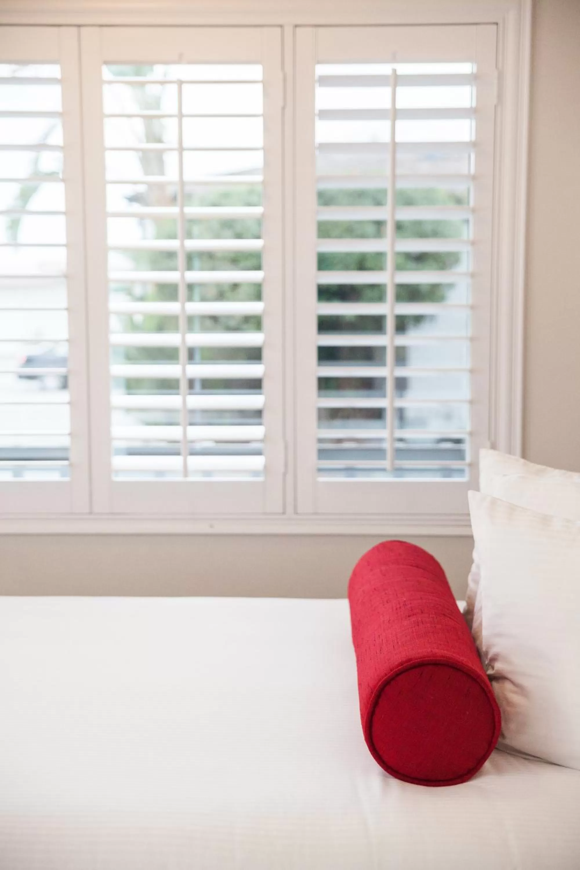 Bed in The Landing at Morro Bay