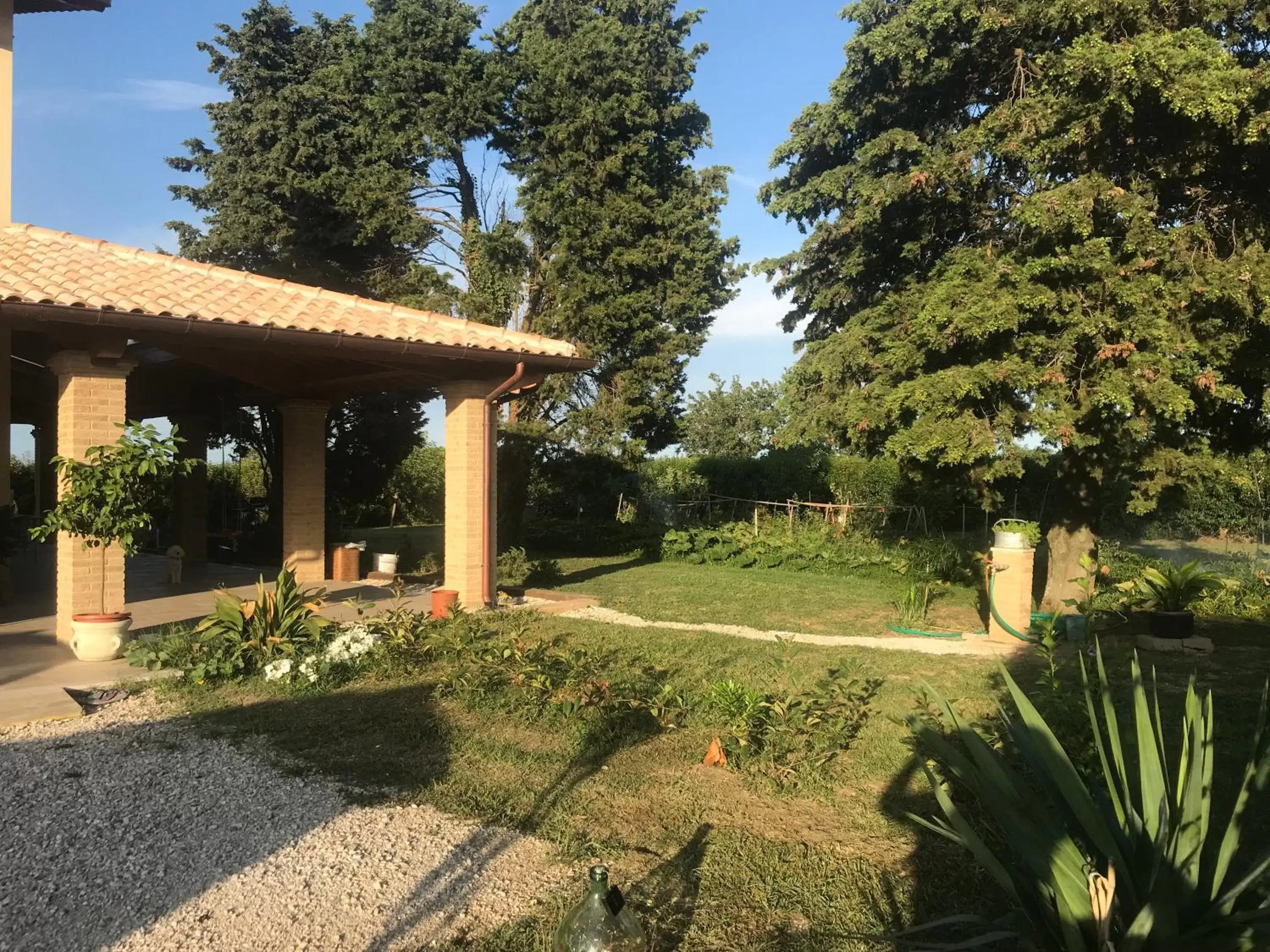 Garden in B&B Il Melograno