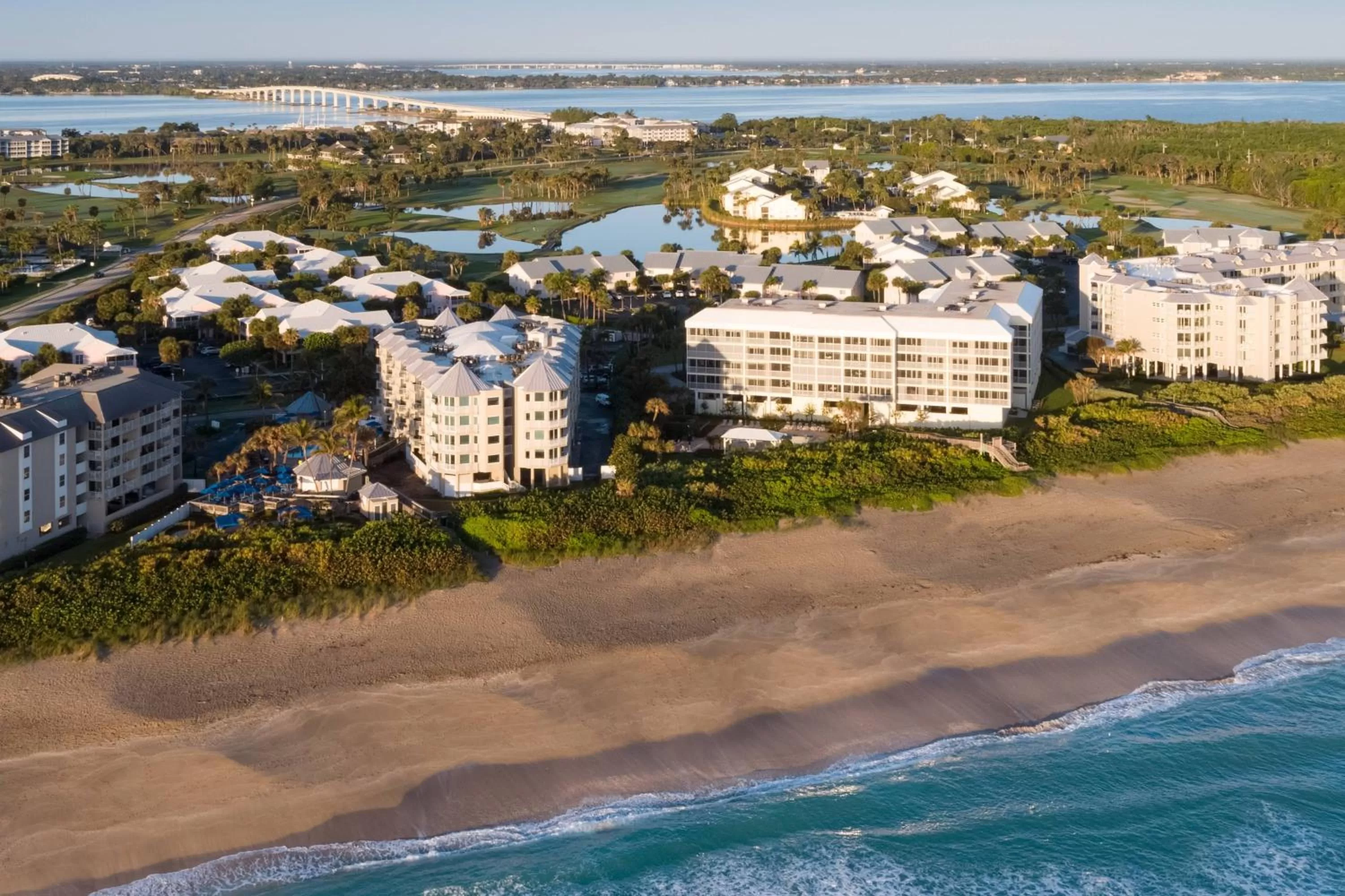 Property building in Marriott Hutchinson Island Beach Resort, Golf & Marina