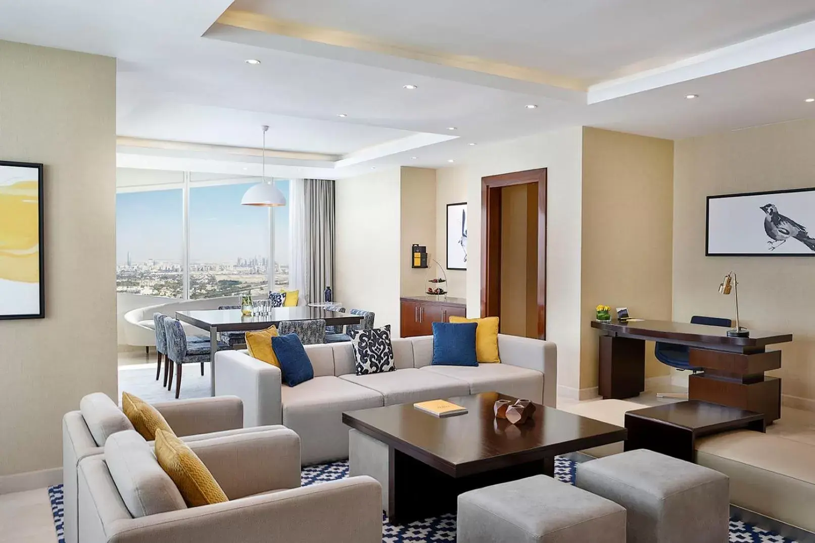 Living room in voco Dubai, an IHG Hotel
