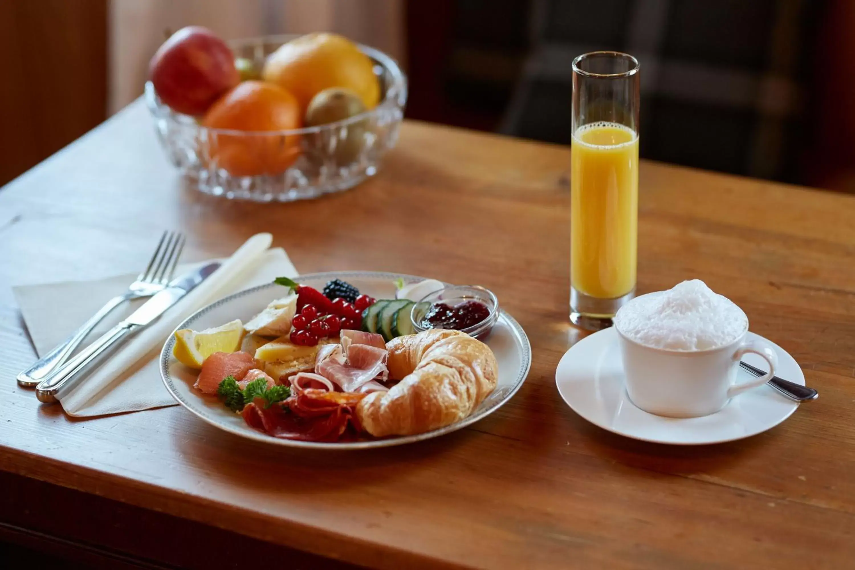Breakfast in Boutique-Hotel Schlüssel