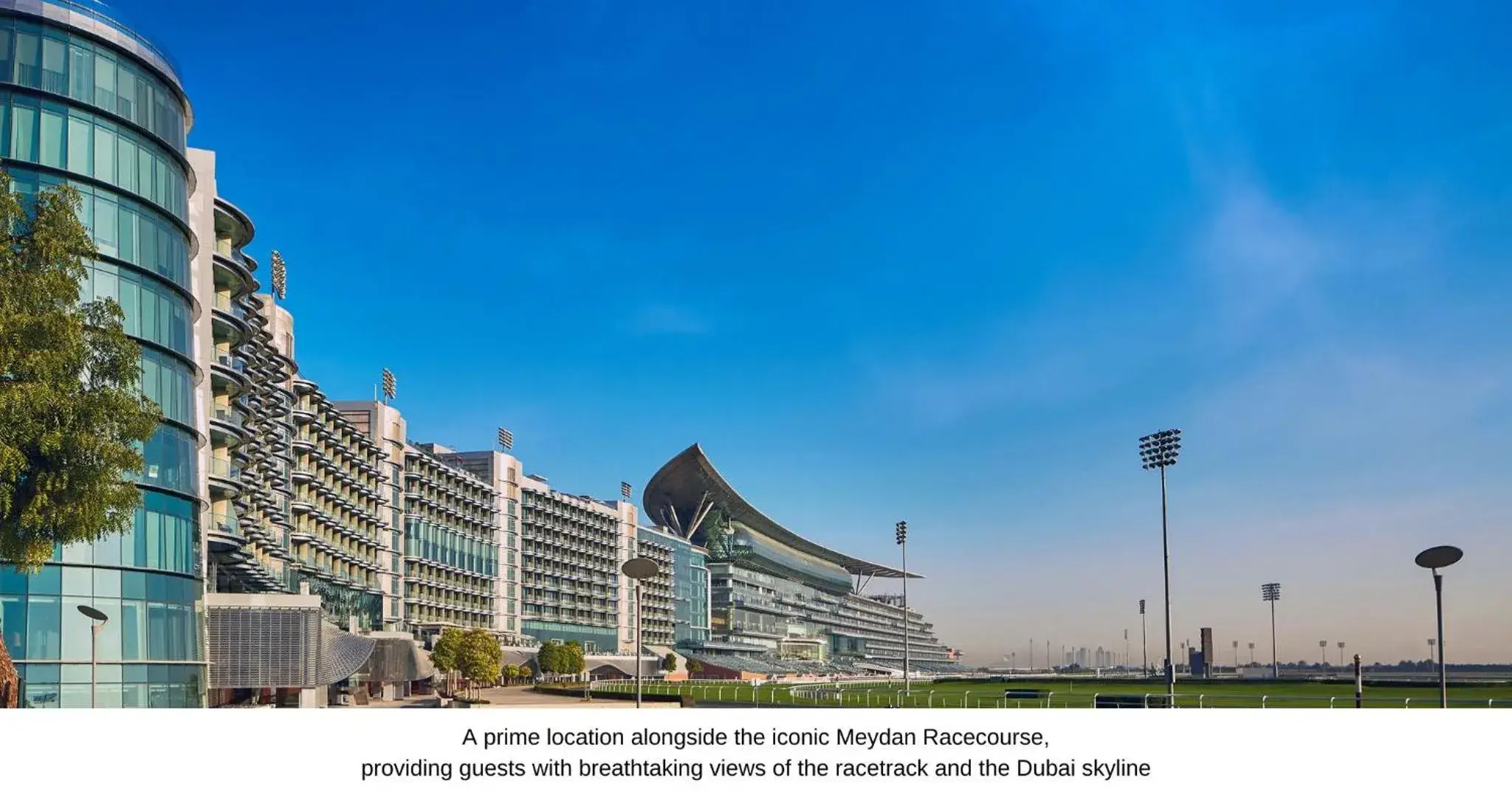 Property building in The Meydan Hotel