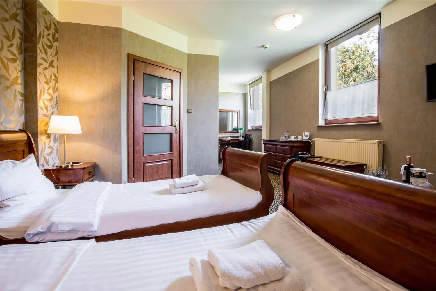 Bed in Hotel Diament Vacanza Katowice - Siemianowice