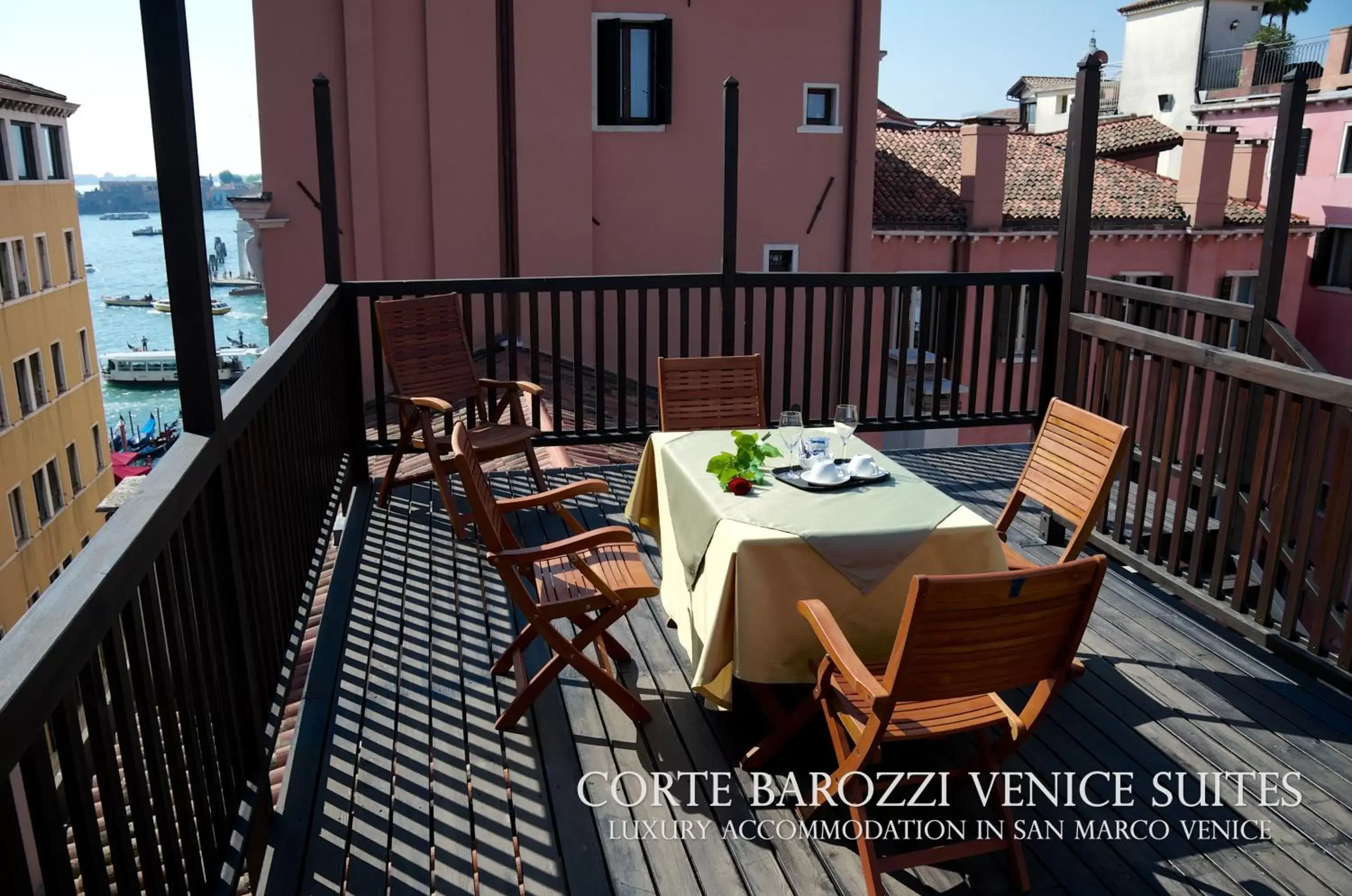 Balcony/Terrace in Corte Barozzi Venice Suites