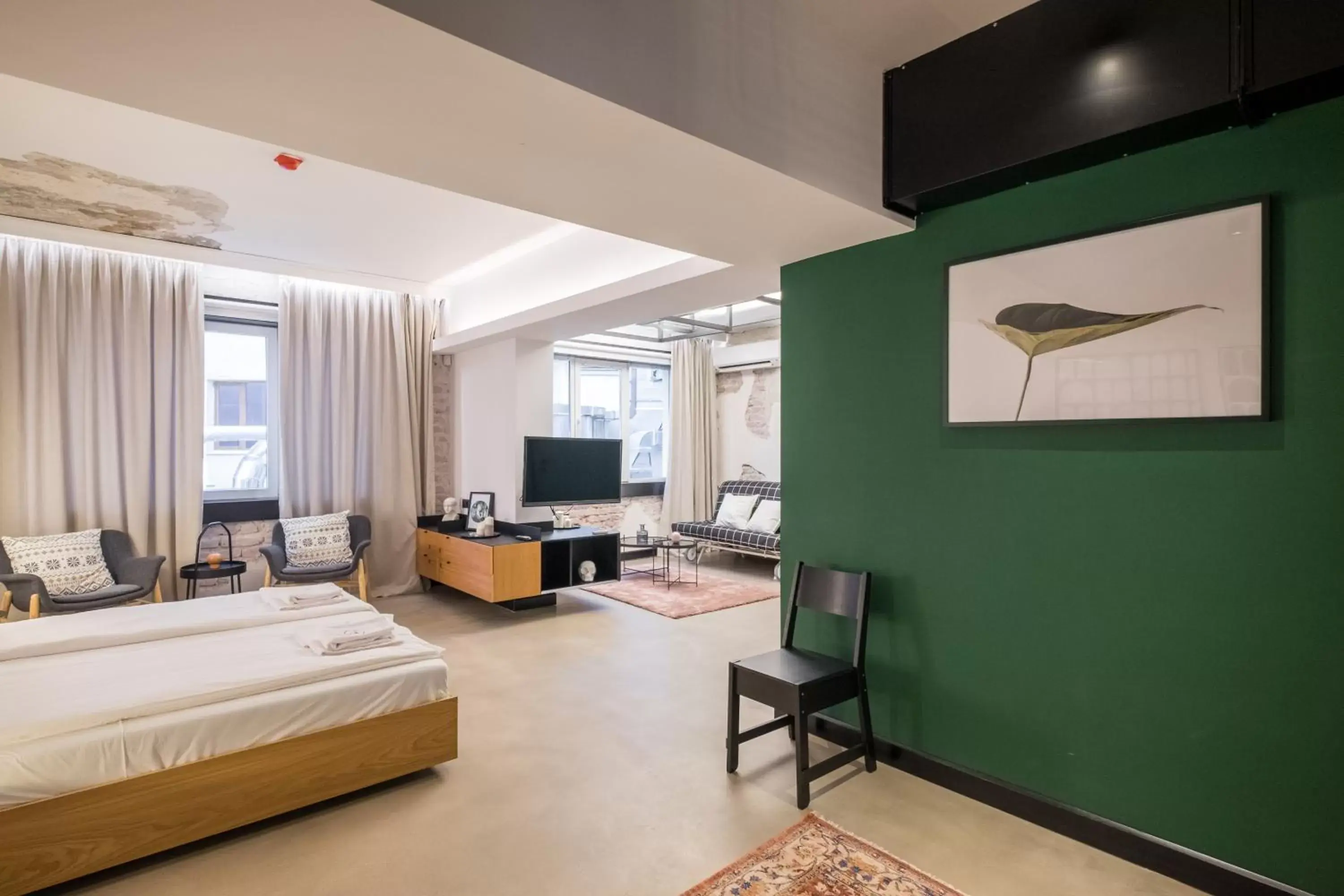 Bed in R34 Boutique Hotel Bed in R34 Boutique Hotel