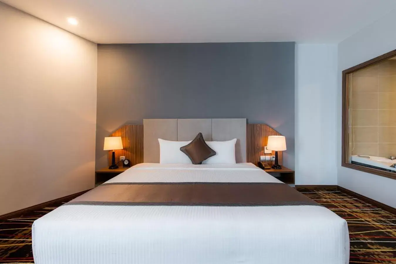Bed in Muong Thanh Luxury Vien Trieu Nha Trang Bed in Muong Thanh Luxury Vien Trieu Nha Trang