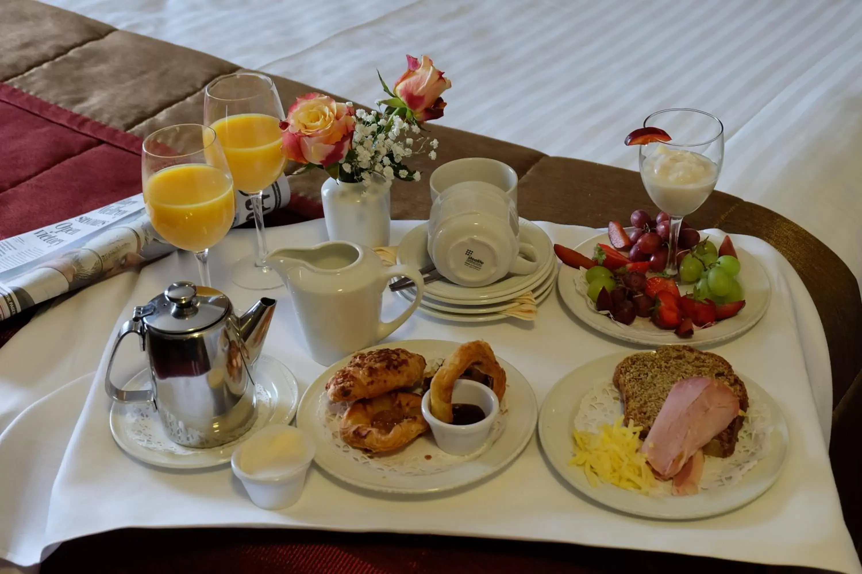 Food close-up, Breakfast in Canal Court