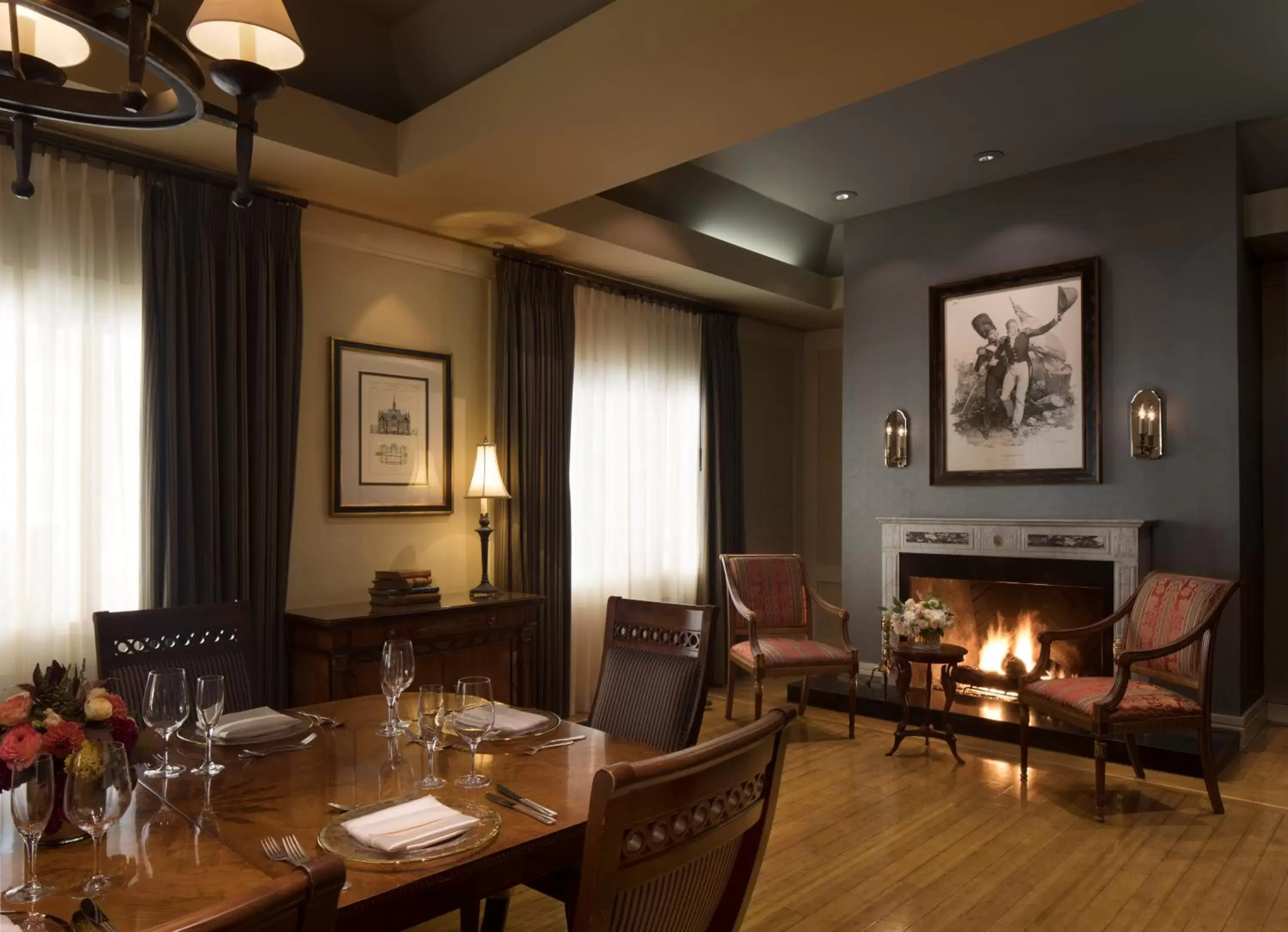 Library, Restaurant/Places to Eat in Lafayette Park Hotel & Spa