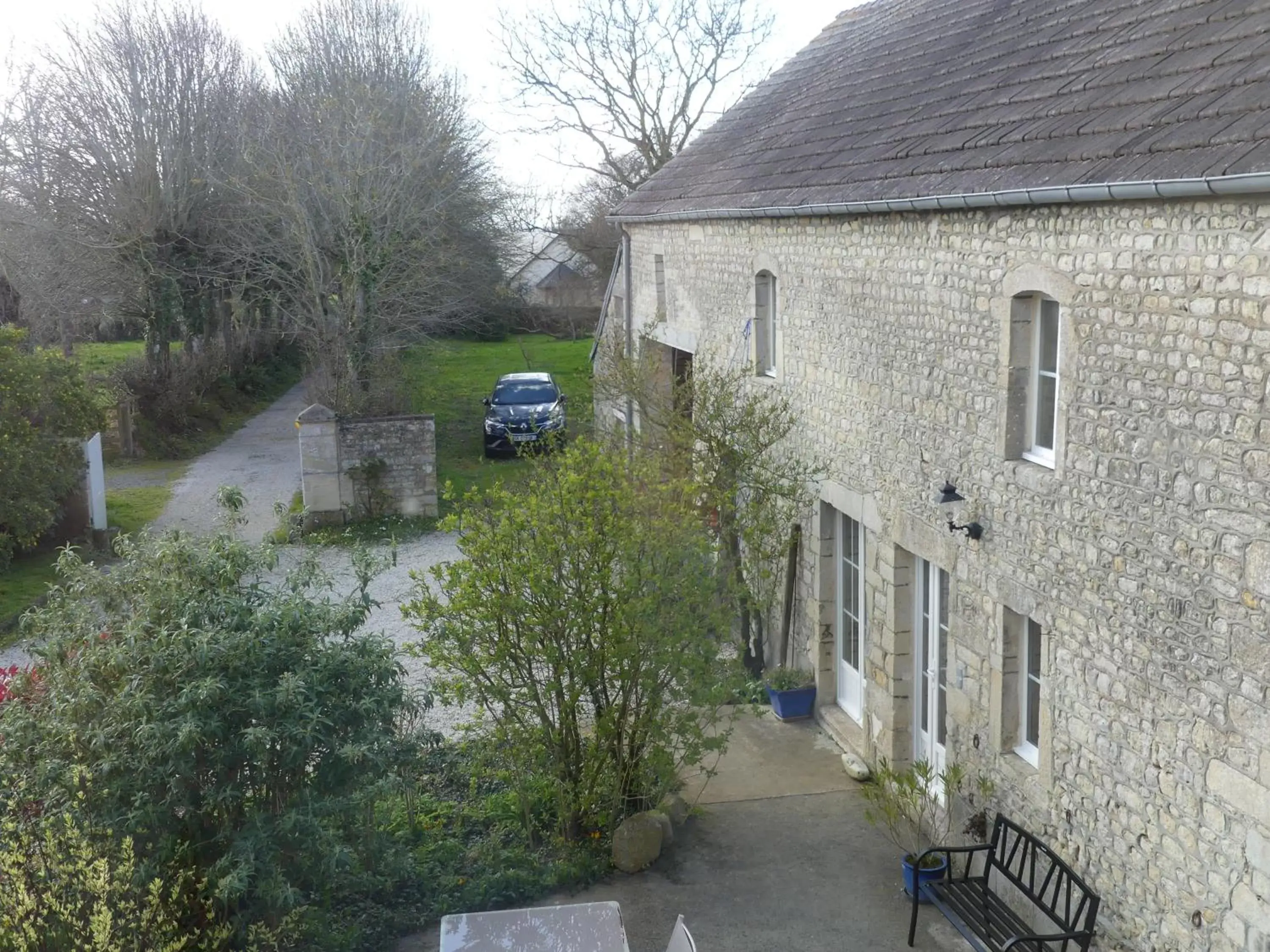 Garden view, Property Building in Domaine De La Cour Vautier